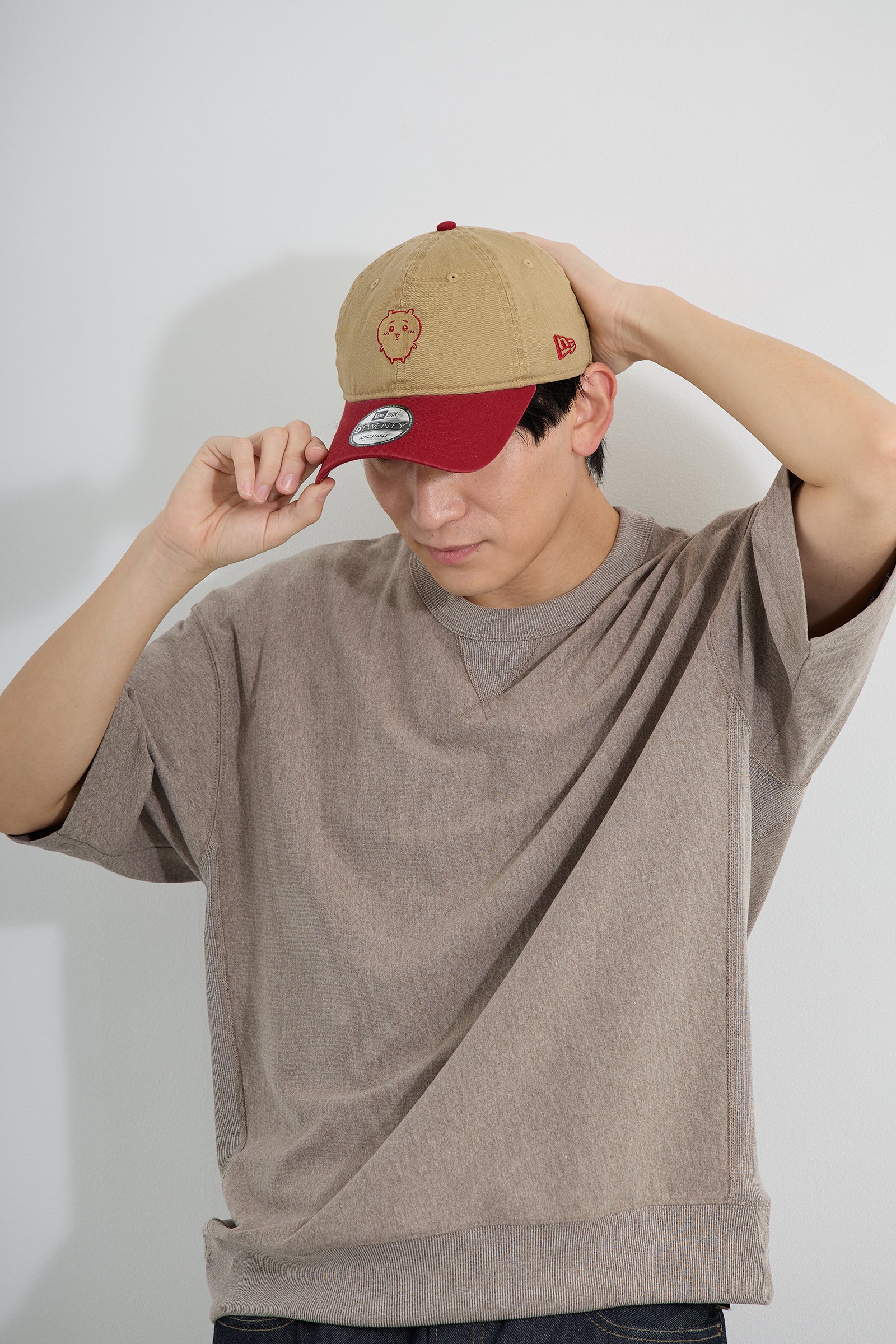 【2BUY10%OFF対象商品】NEW ERA® 9TWENTY™ ちいかわ GOLD / H RED