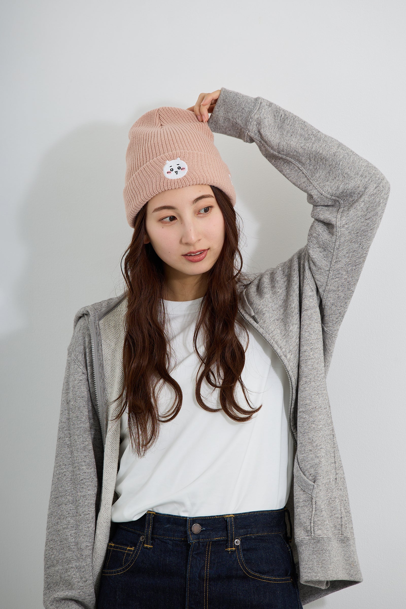 NEW ERA® SOFT CUFF KNIT ちいかわ RUSTY PINK