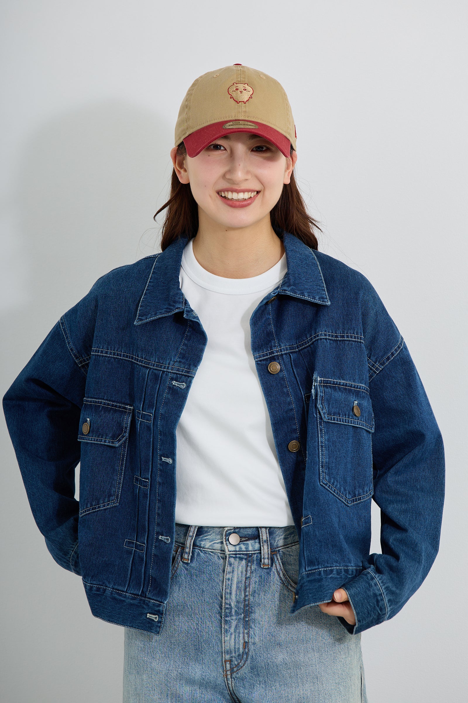 【2BUY10%OFF対象商品】NEW ERA® 9TWENTY™ ちいかわ GOLD / H RED