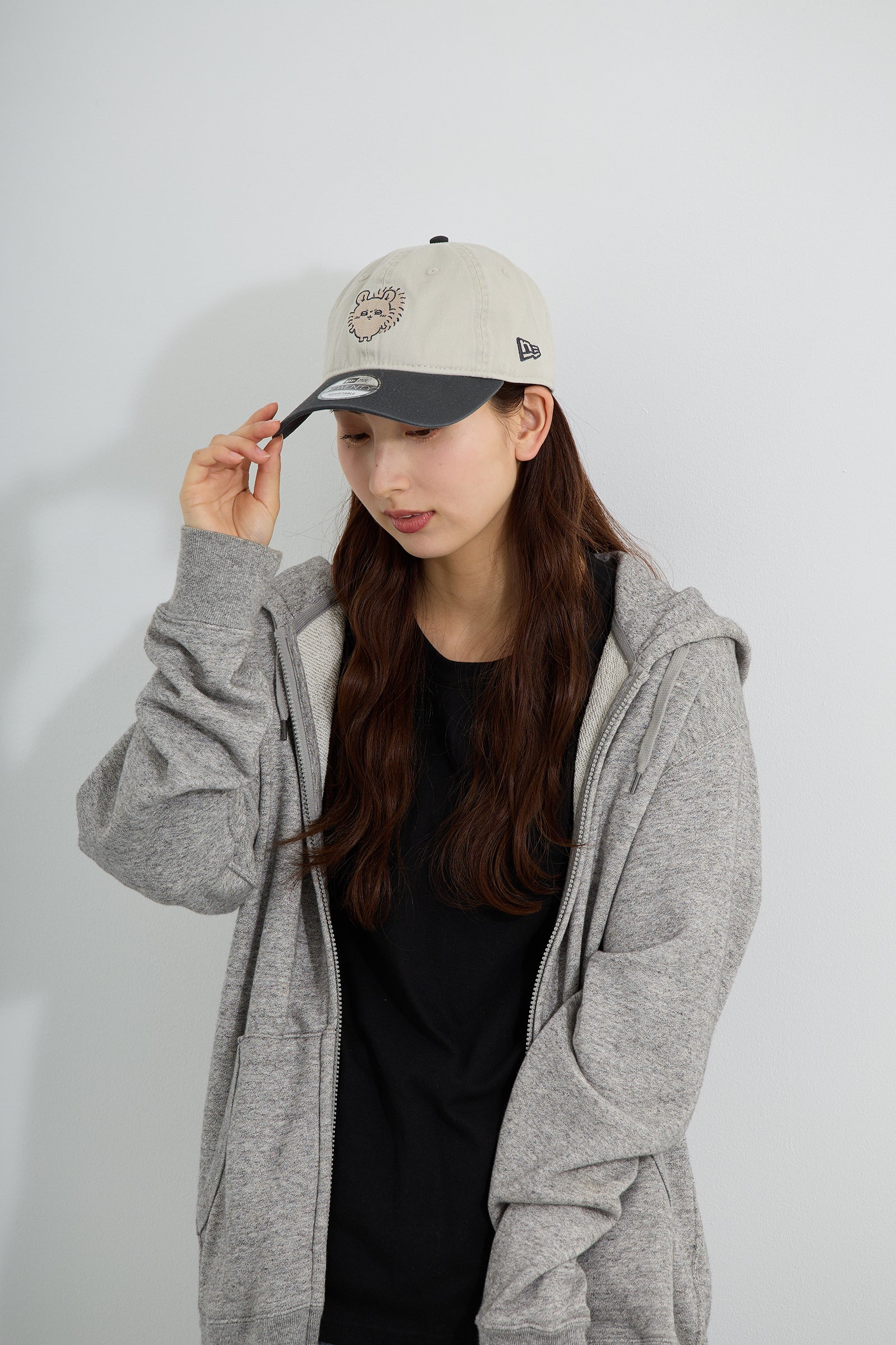 【2BUY10%OFF対象商品】NEW ERA® 9TWENTY™ モモンガ STONE / STEEL CLOUDS