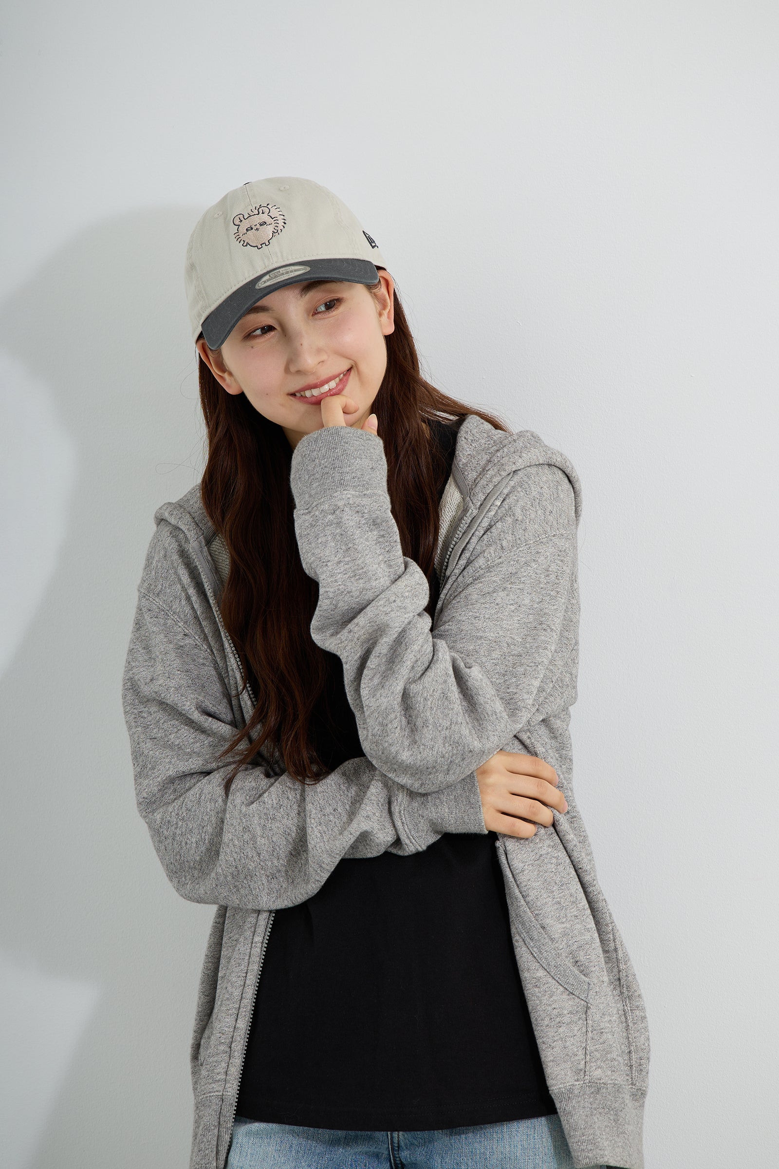 【2BUY10%OFF対象商品】NEW ERA® 9TWENTY™ モモンガ STONE / STEEL CLOUDS
