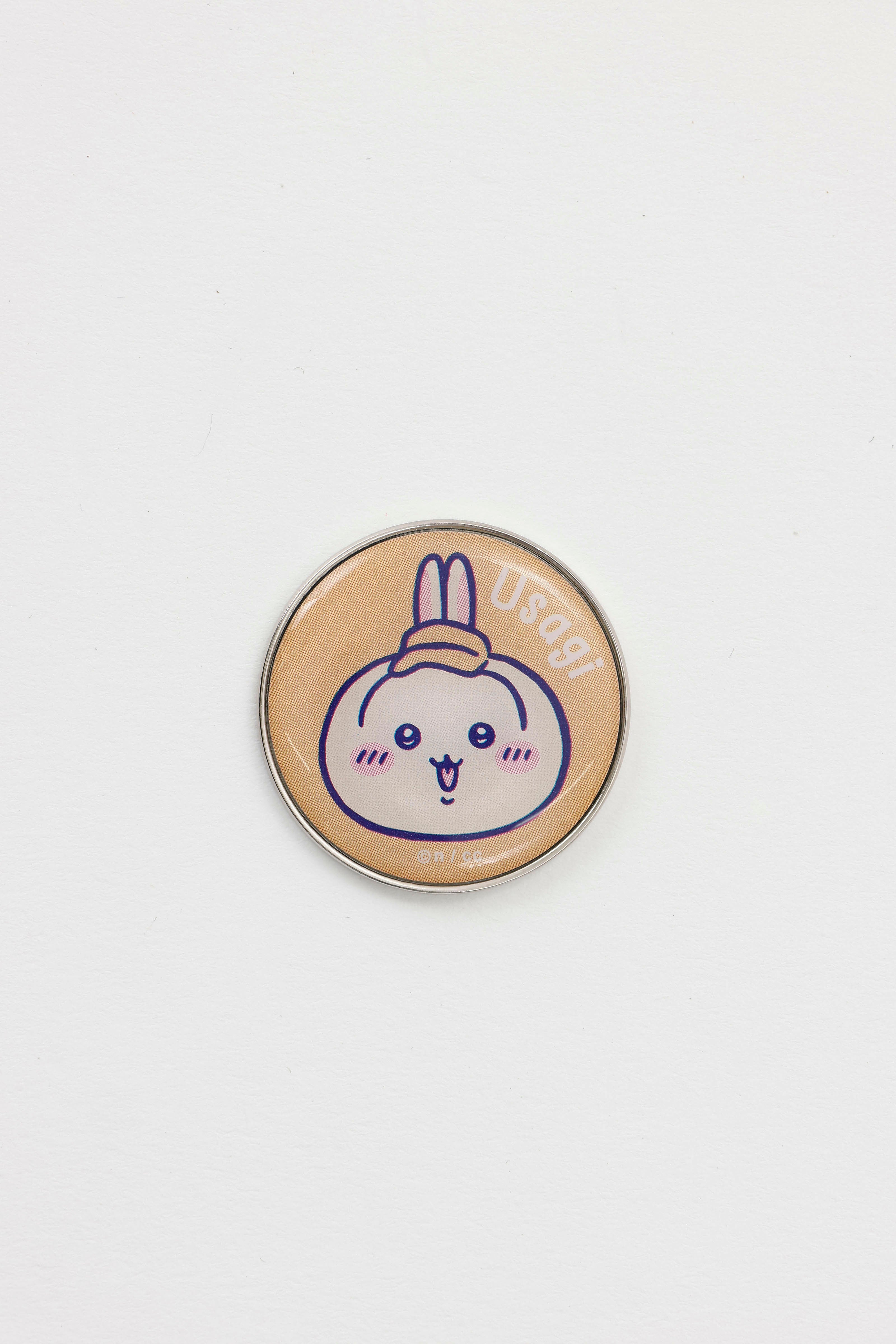 【2BUY10%OFF対象商品】ちいかわGOLF シリコンクリップマーカー うさぎ イエロー