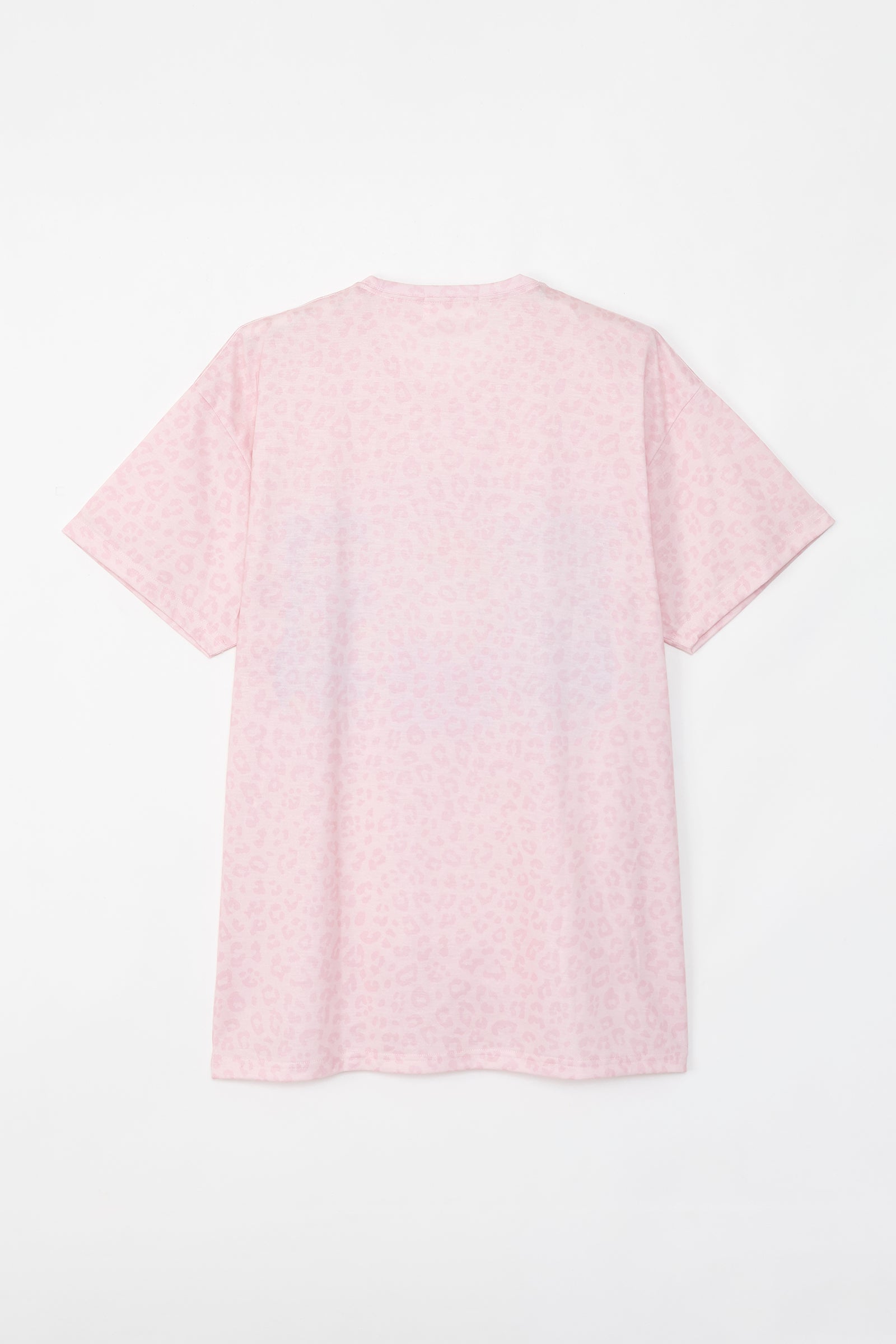 【2BUY10%OFF対象商品】mofusand Tシャツ ぎゃるにゃん GAL CAT ピンク