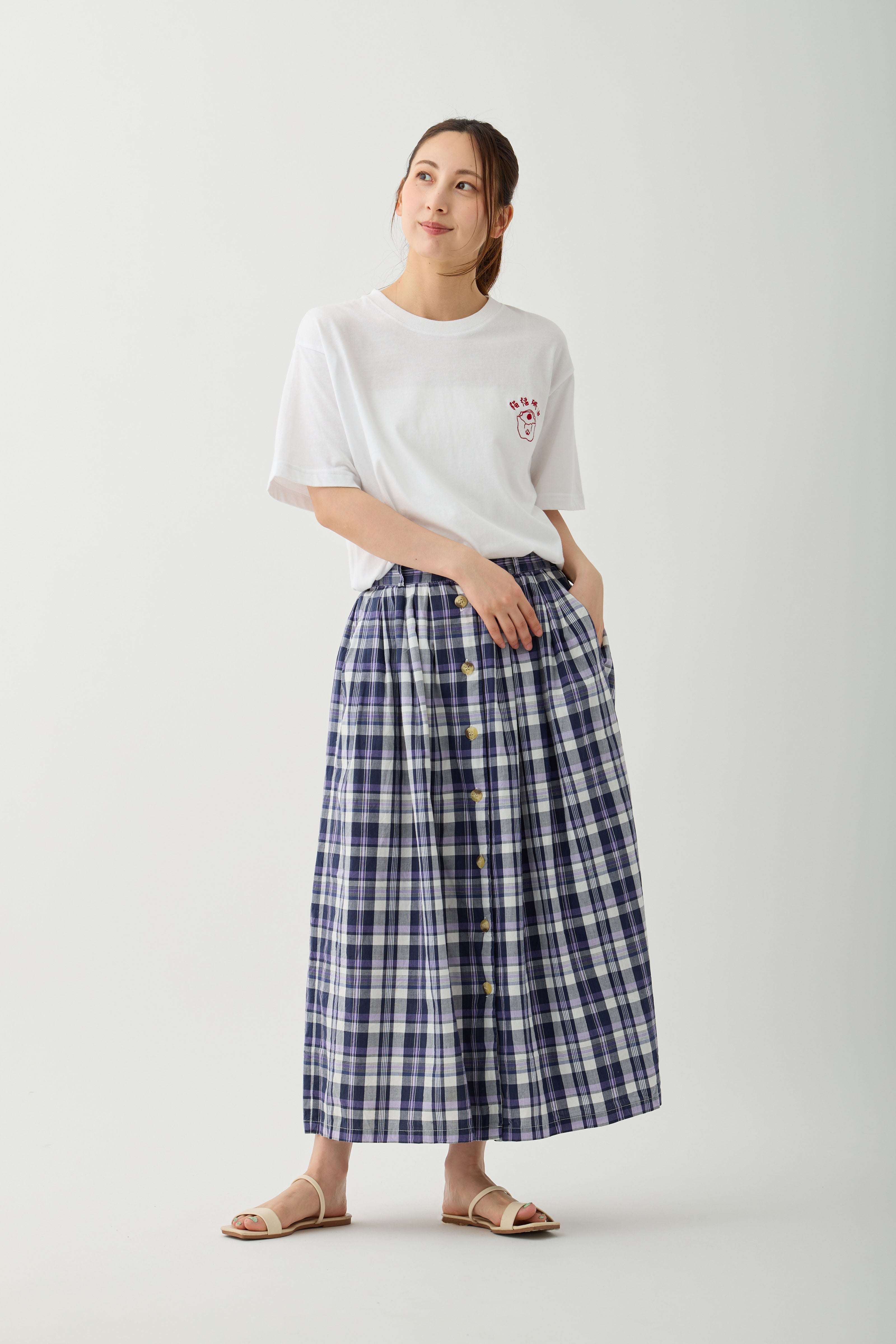 【2BUY10%OFF対象商品】mofusand Tシャツ 中華風 焼売 ホワイト