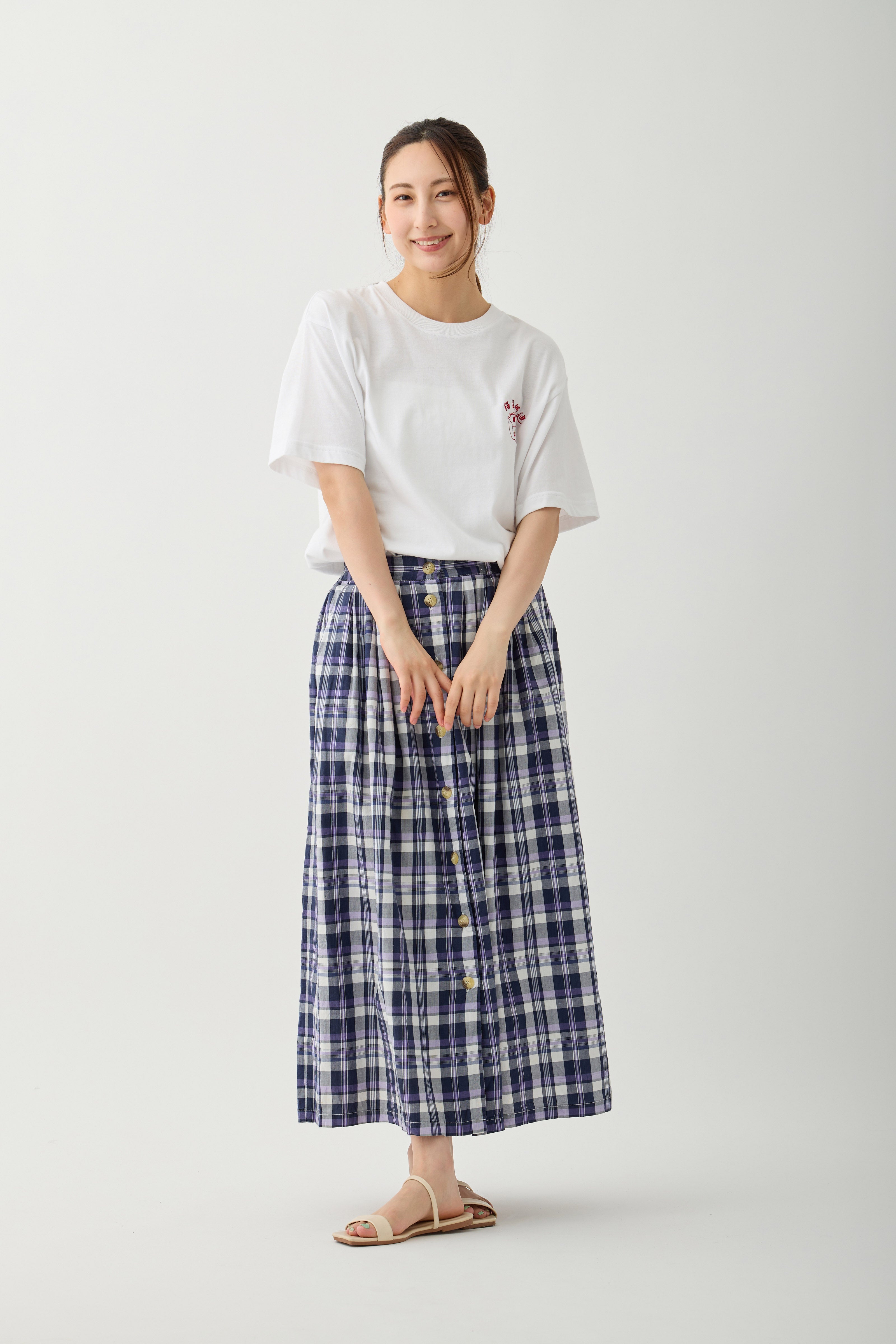 【2BUY10%OFF対象商品】mofusand Tシャツ 中華風 焼売 ホワイト