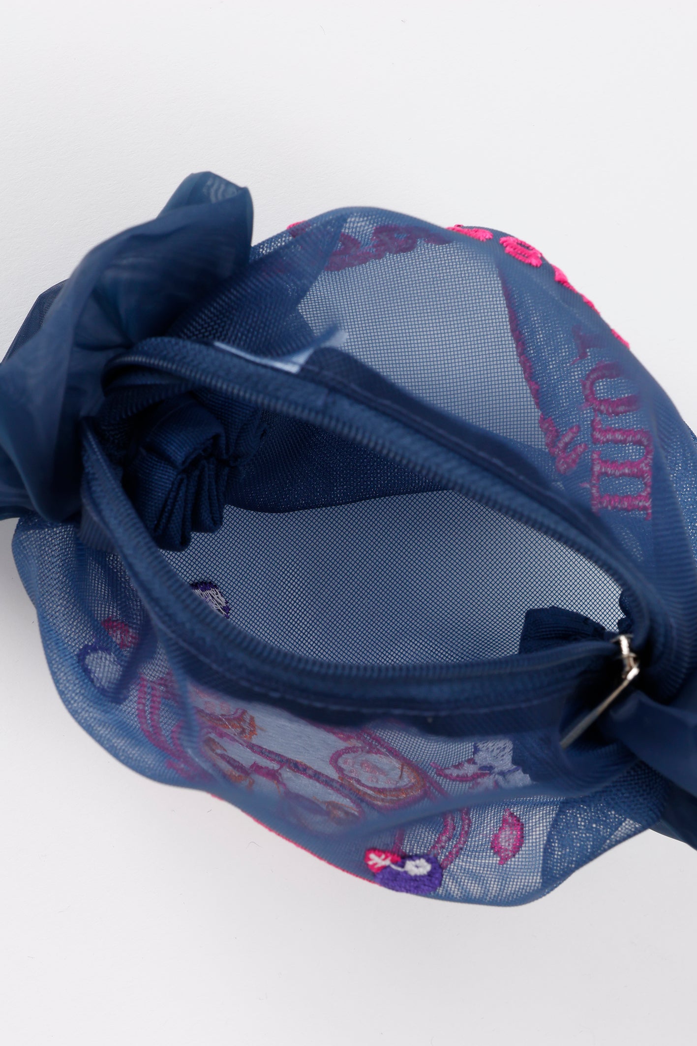 【2BUY10%OFF対象商品】mofusand キャンディポーチ ブルーベリー ネイビー