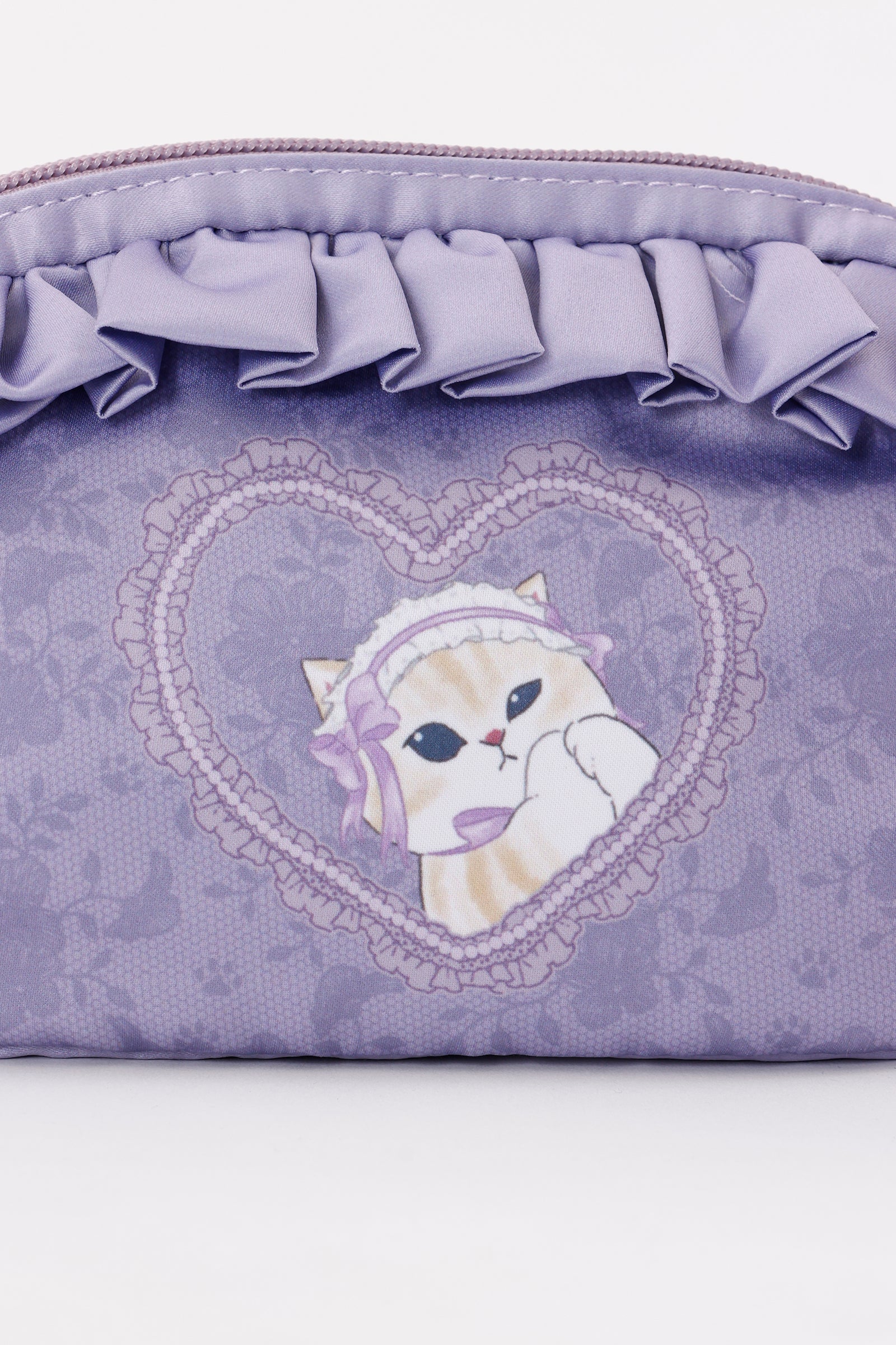 【2BUY10%OFF対象商品】mofusand バレエコア ポーチ ラベりぼにゃん パープル