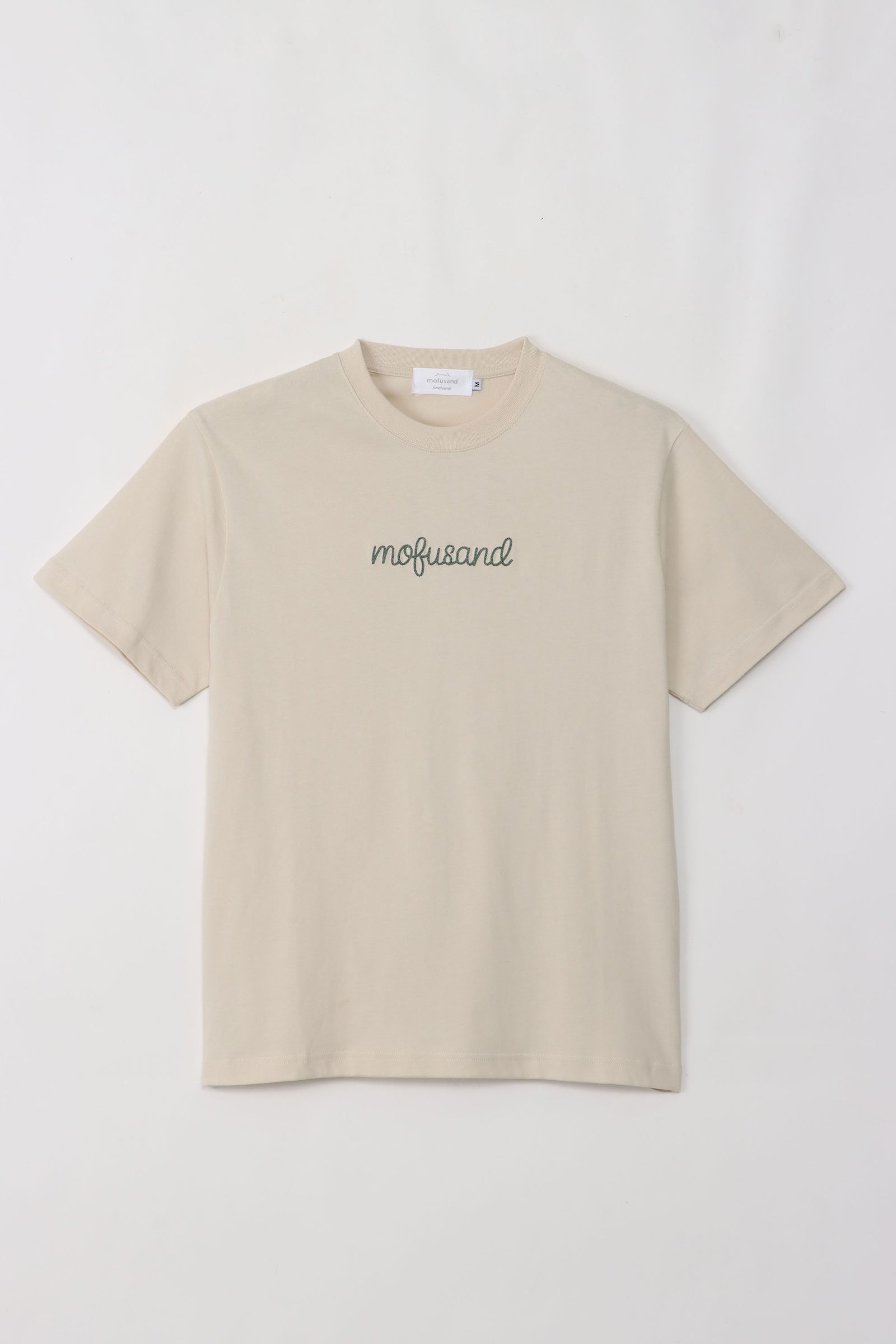 【2BUY10%OFF対象商品】mofusand Tシャツ 毛糸玉 かぷにゃん ナチュラル