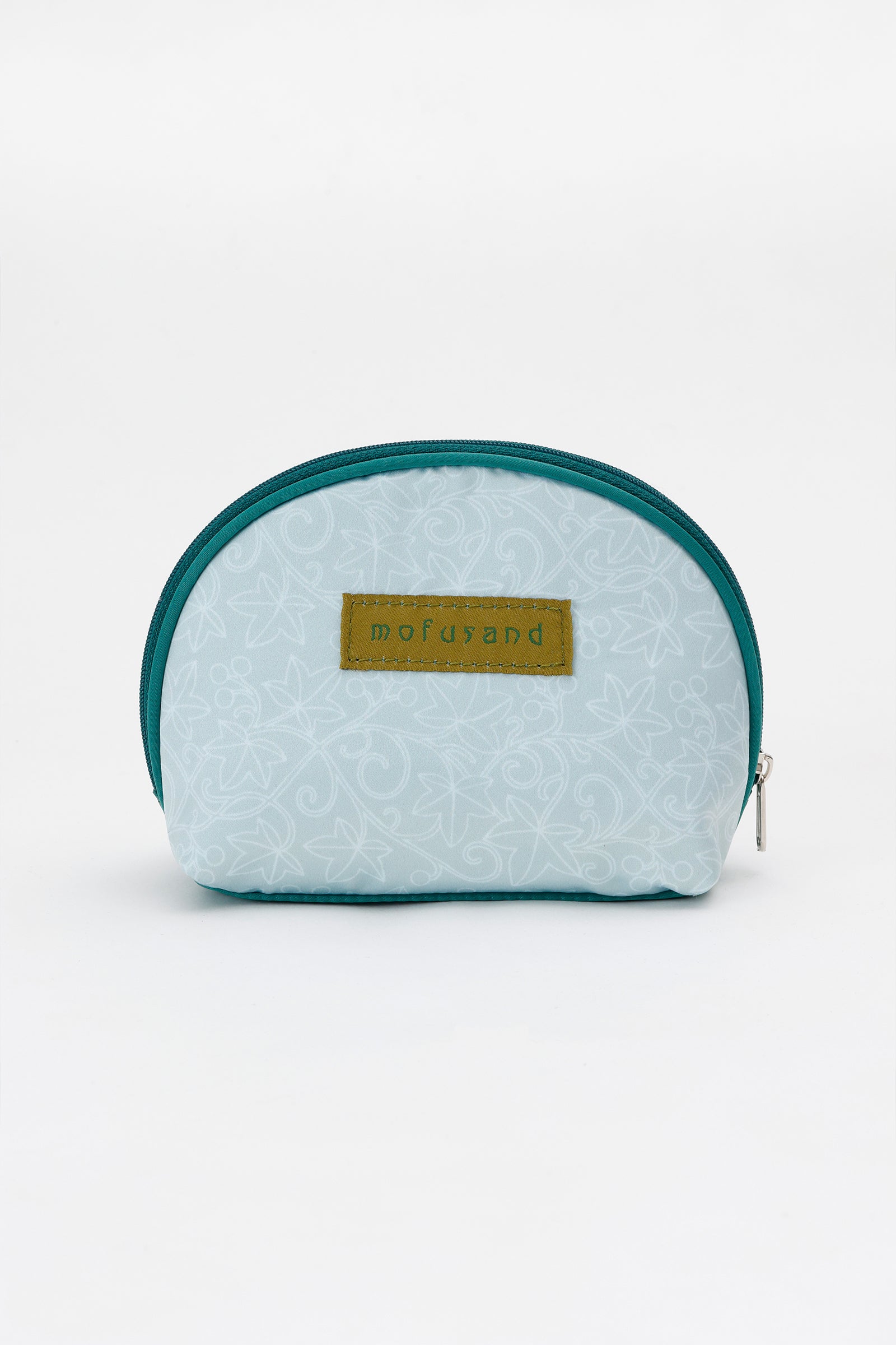 【2BUY10%OFF対象商品】mofusand ポーチ アールヌーヴォー風 アイビー セージグリーン