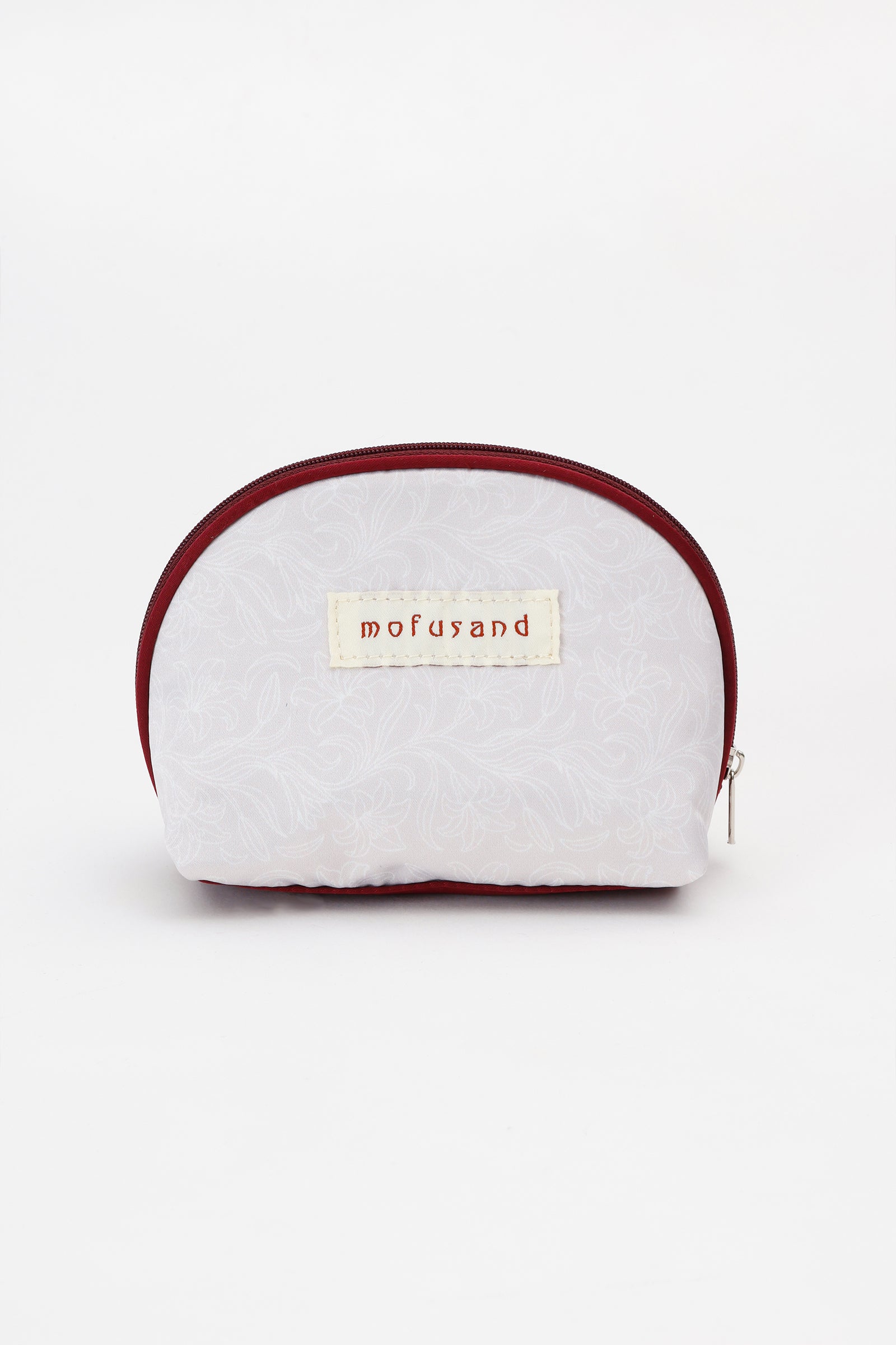 【2BUY10%OFF対象商品】mofusand ポーチ アールヌーヴォー風 リリー ダスティピンク
