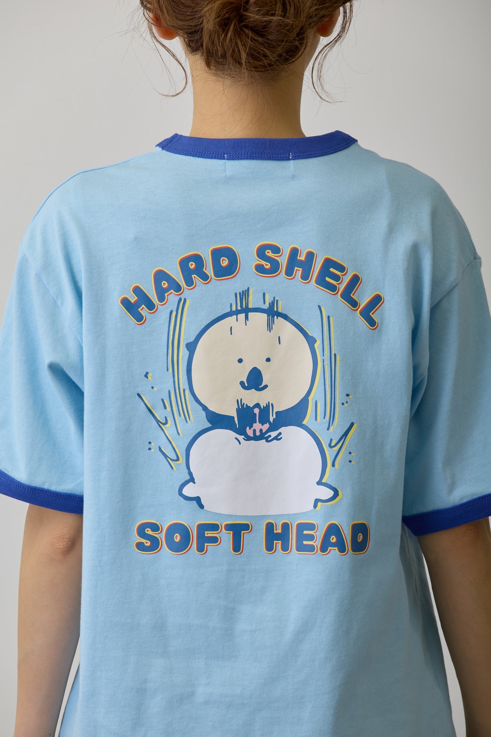 ナガノキャラクターズ Tシャツ カンッ ブルー