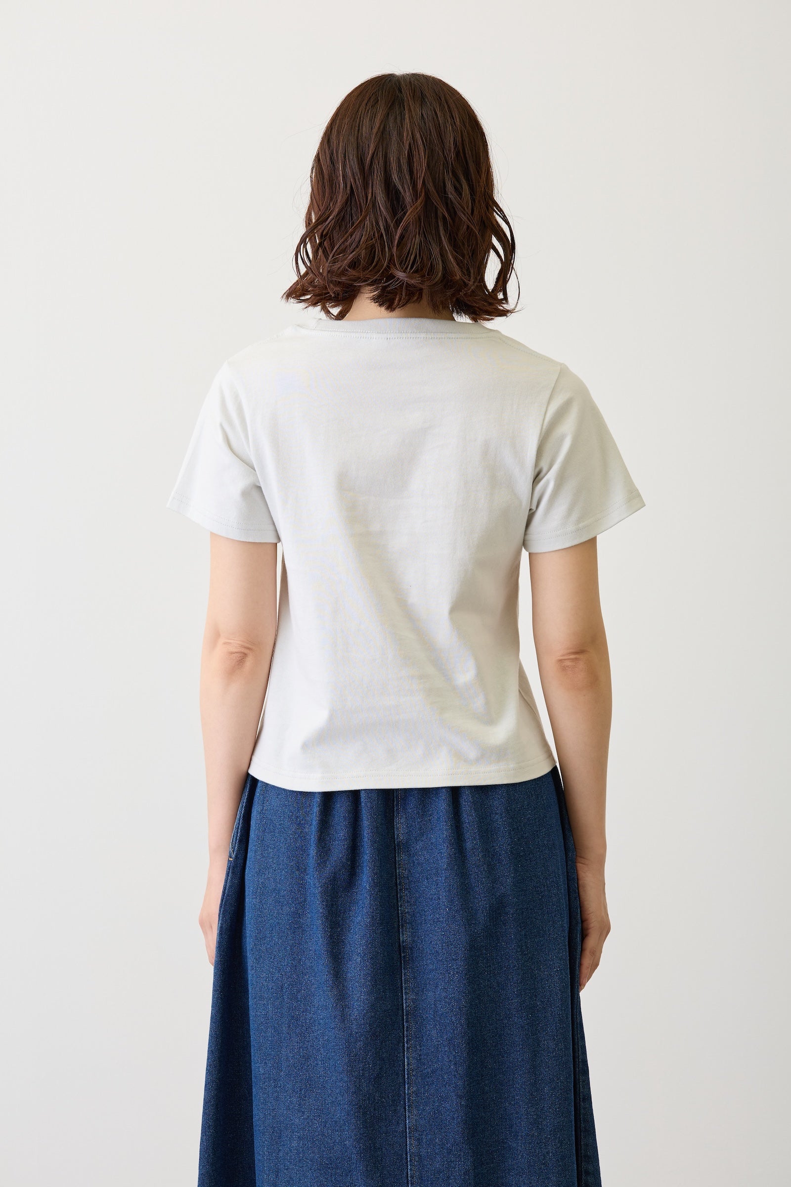 【2BUY10%OFF対象商品】Lil ala mode Tシャツ スフレ ナチュラル