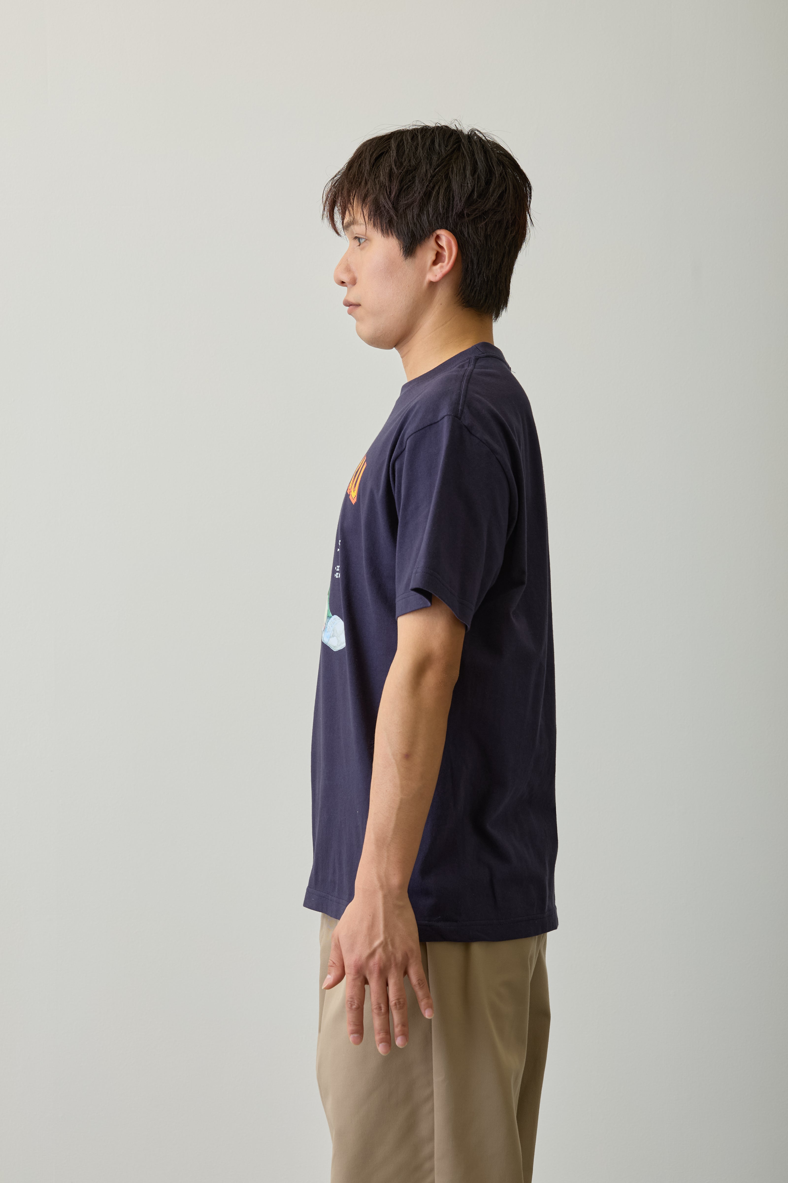 助六の日常 Tシャツ ゲーム ネイビー