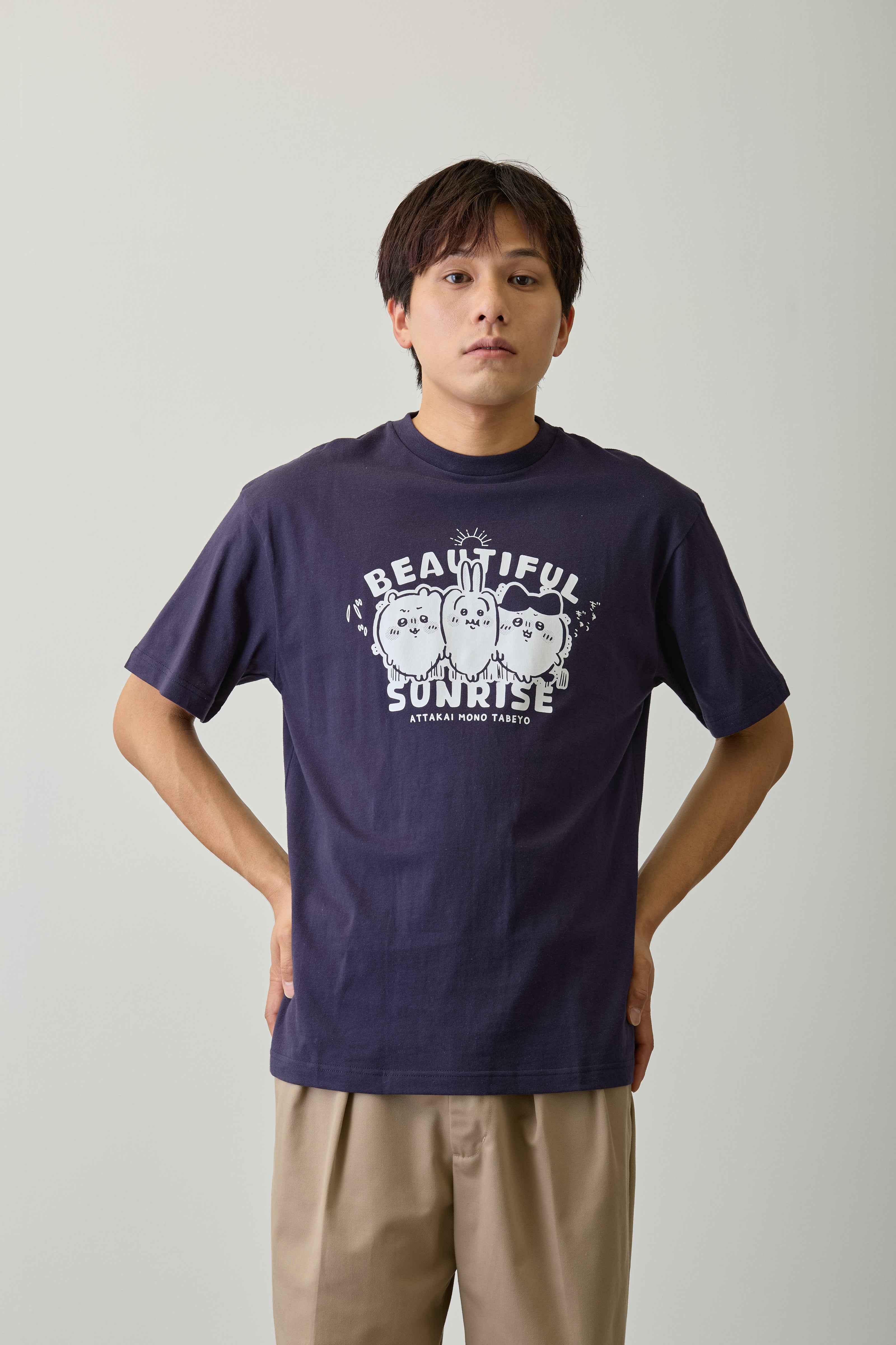 ちいかわ パックTシャツ パックA WH/NY