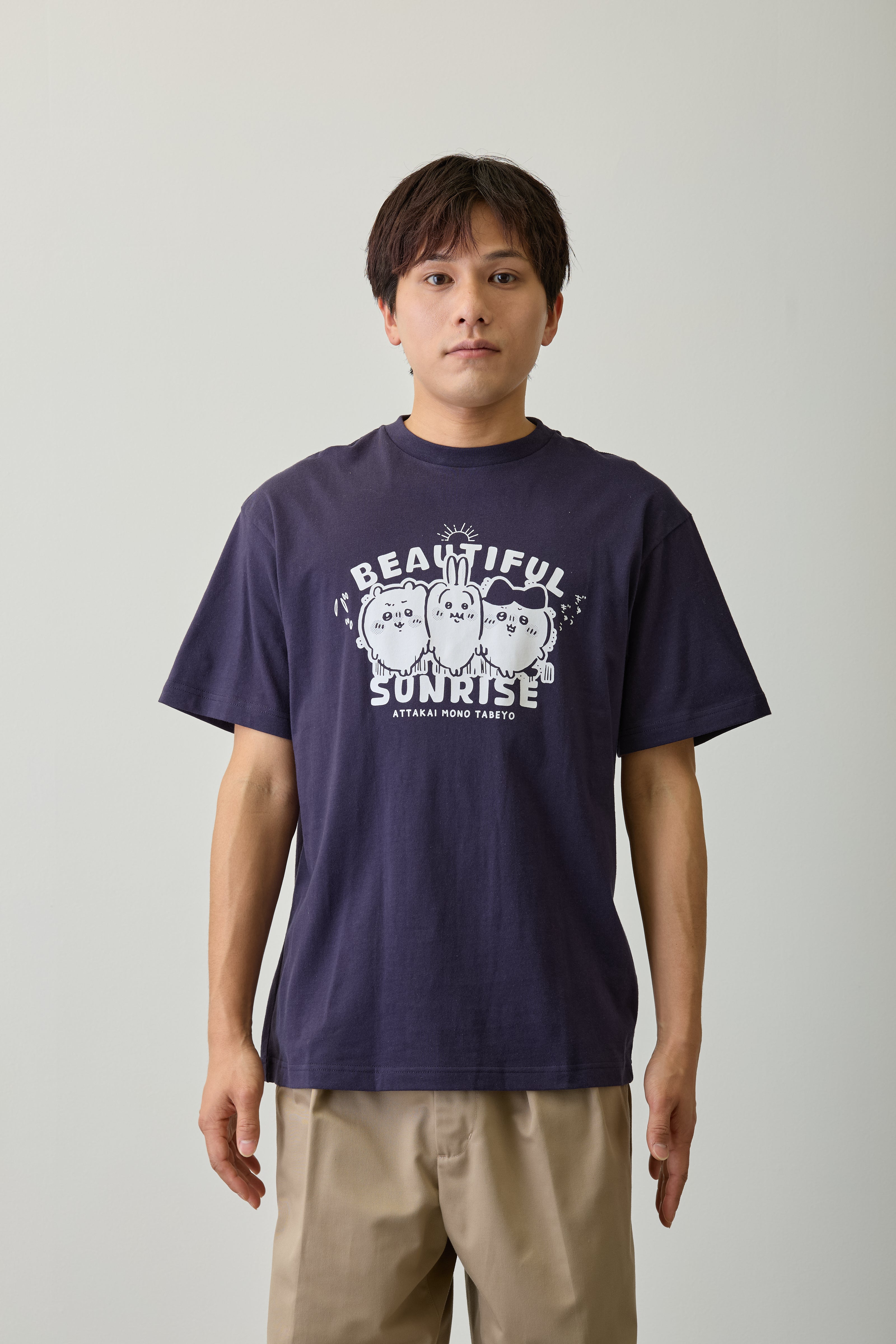 ちいかわ パックTシャツ パックA WH/NY
