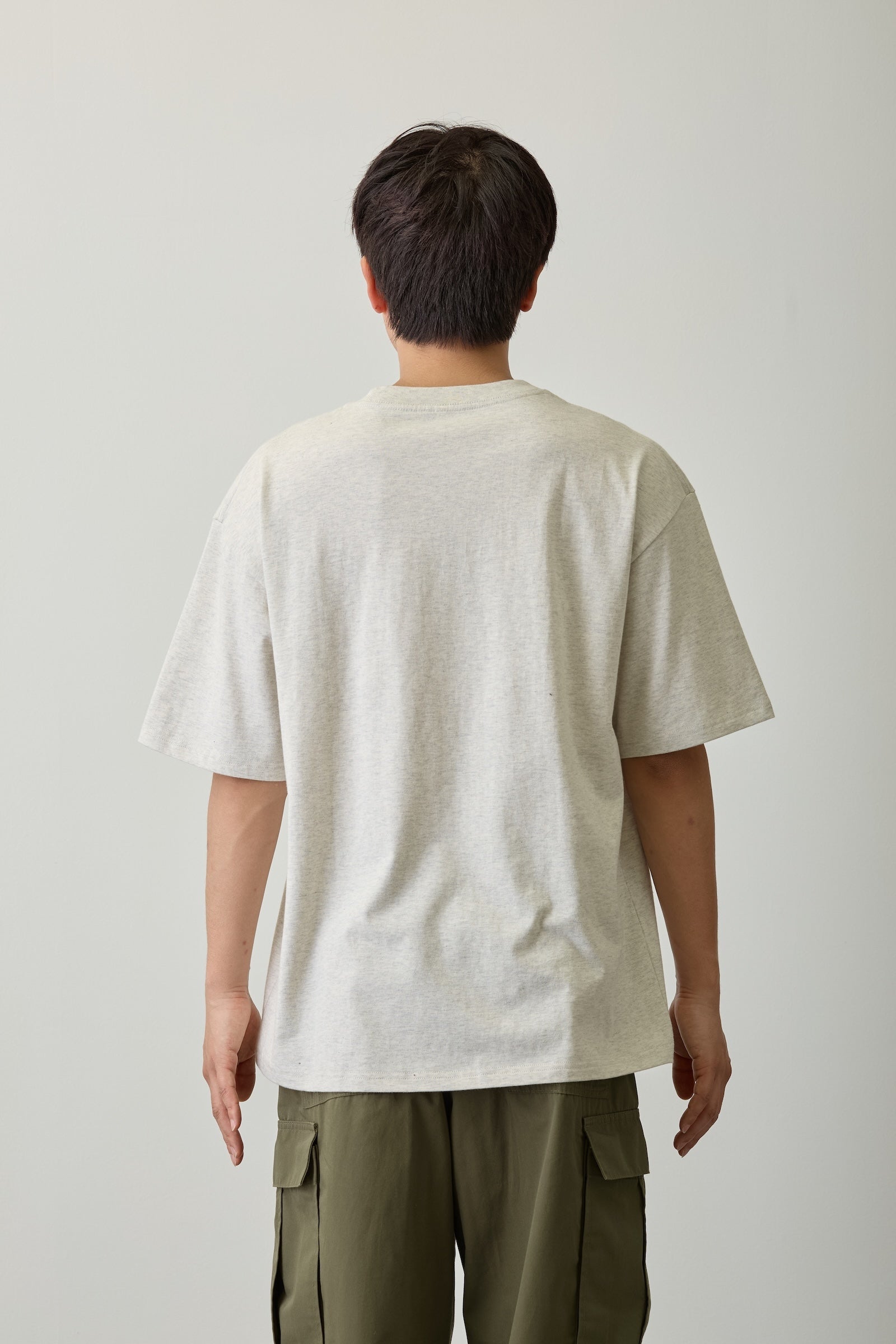 【2BUY10%OFF対象商品】コウペンちゃん ビッグシルエットTシャツ Good Will Happen シロ杢