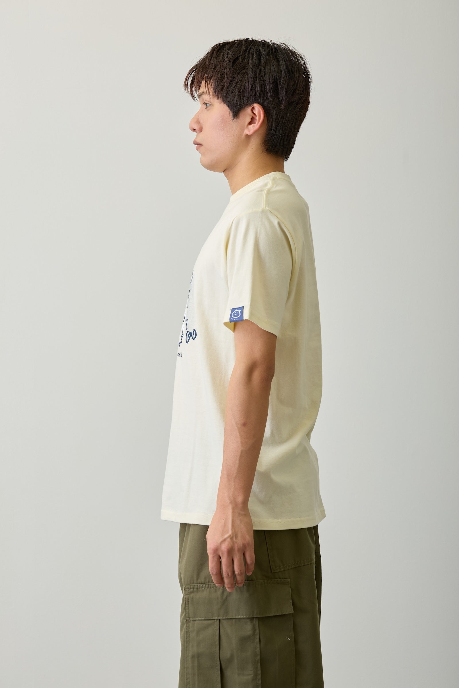 ナガノキャラクターズ Tシャツ 不思議な世界 クリーム