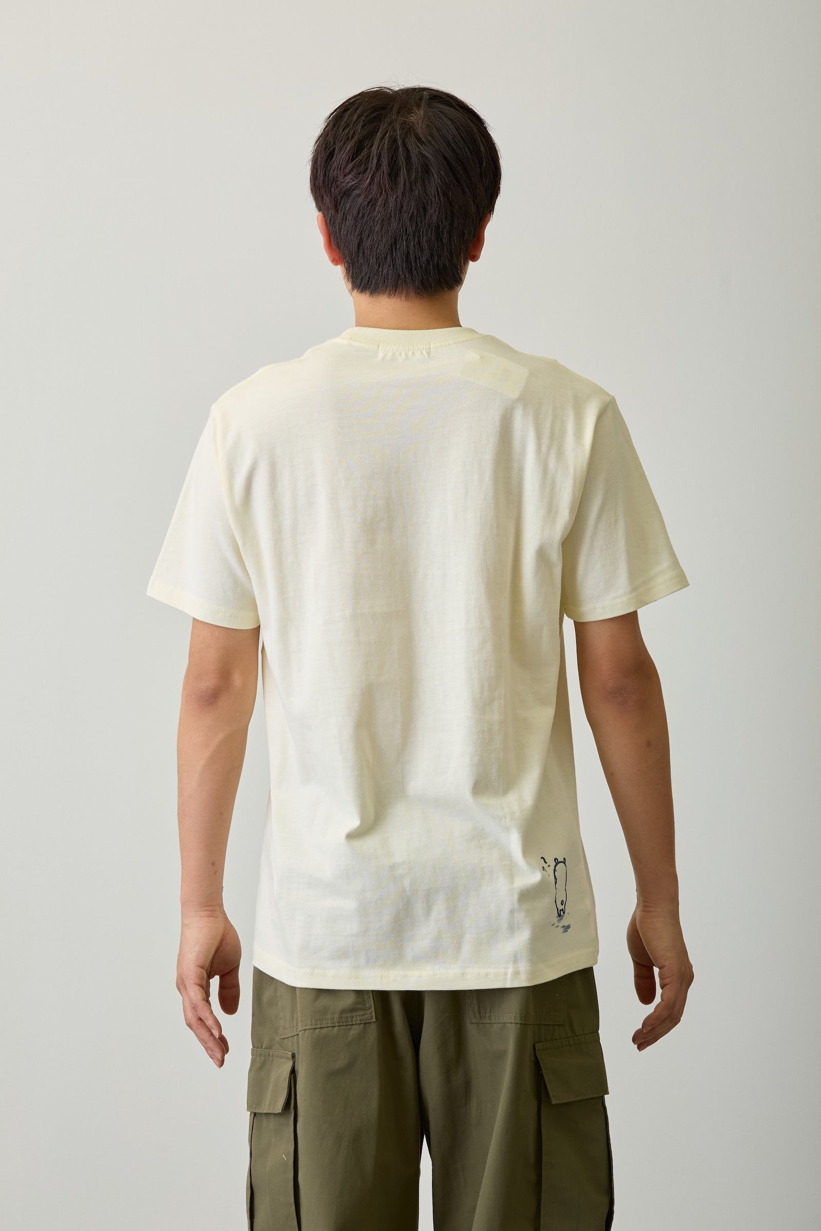 ナガノキャラクターズ Tシャツ 不思議な世界 クリーム