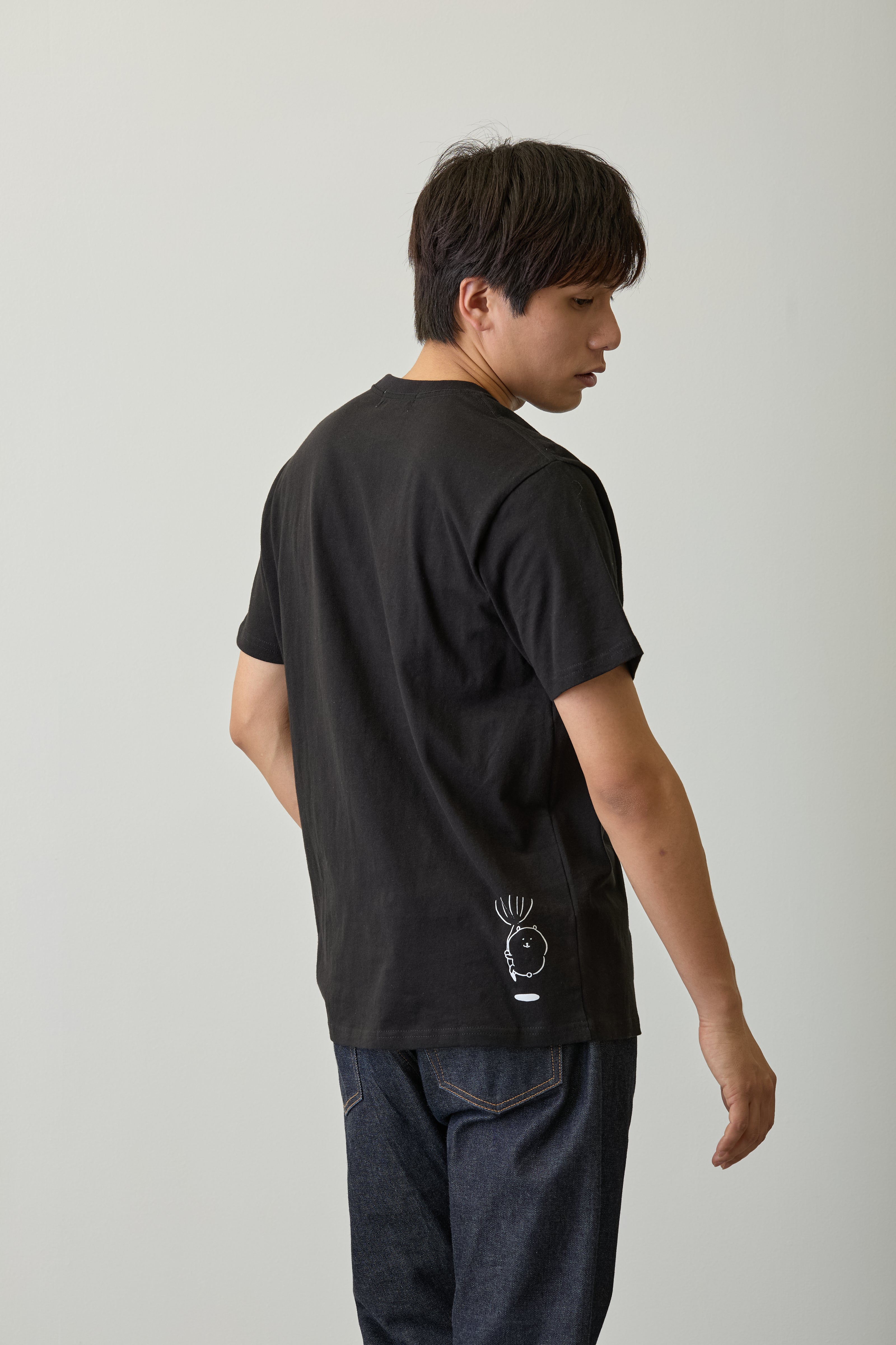 ナガノキャラクターズ Tシャツ たんぽぽ ブラック