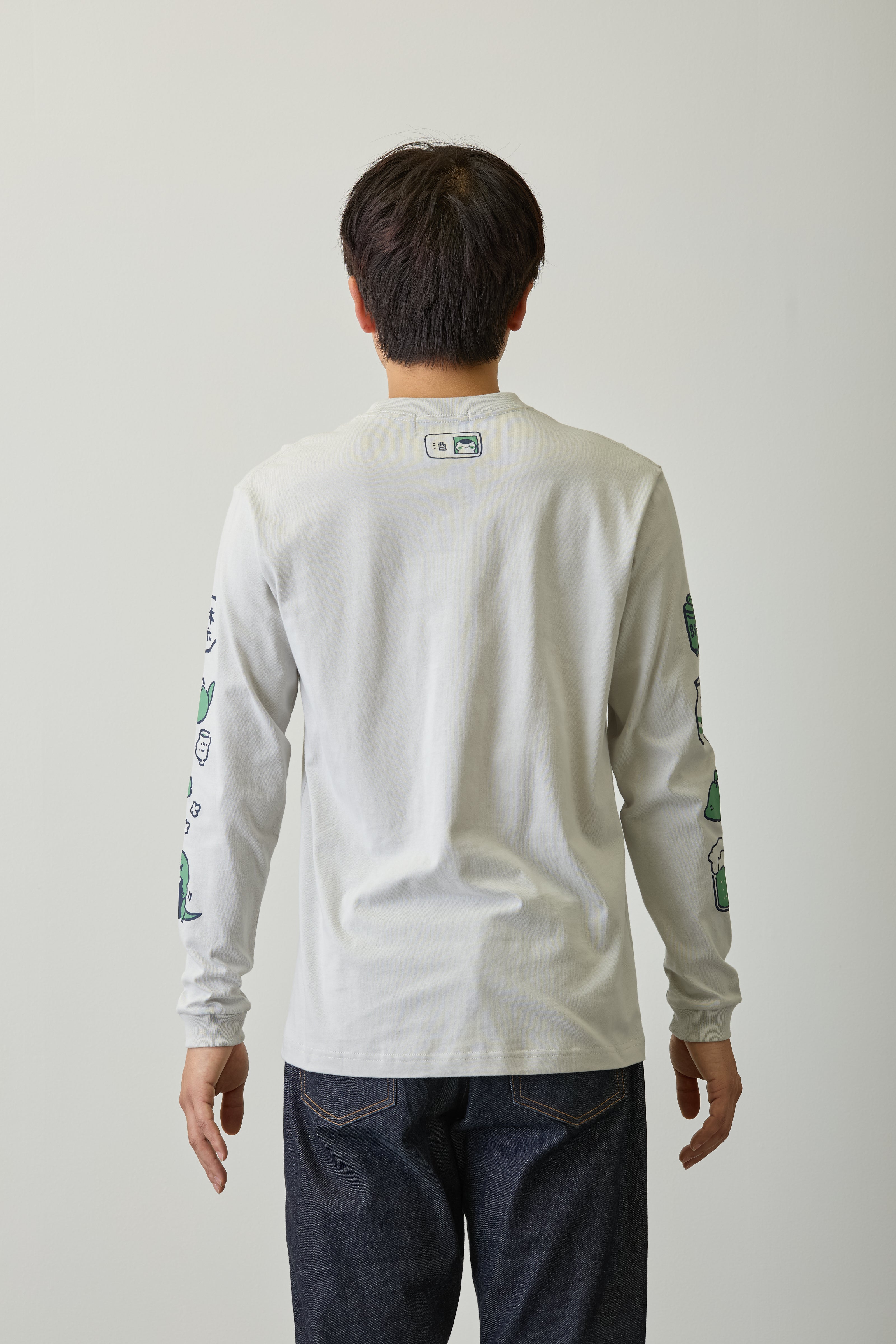 ちいかわ L/STシャツ くりまんじゅう フロストグレー