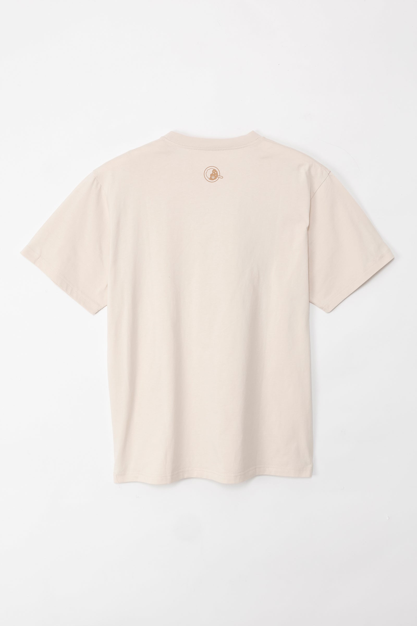 mofusand Tシャツ ネコカレー ナチュラル