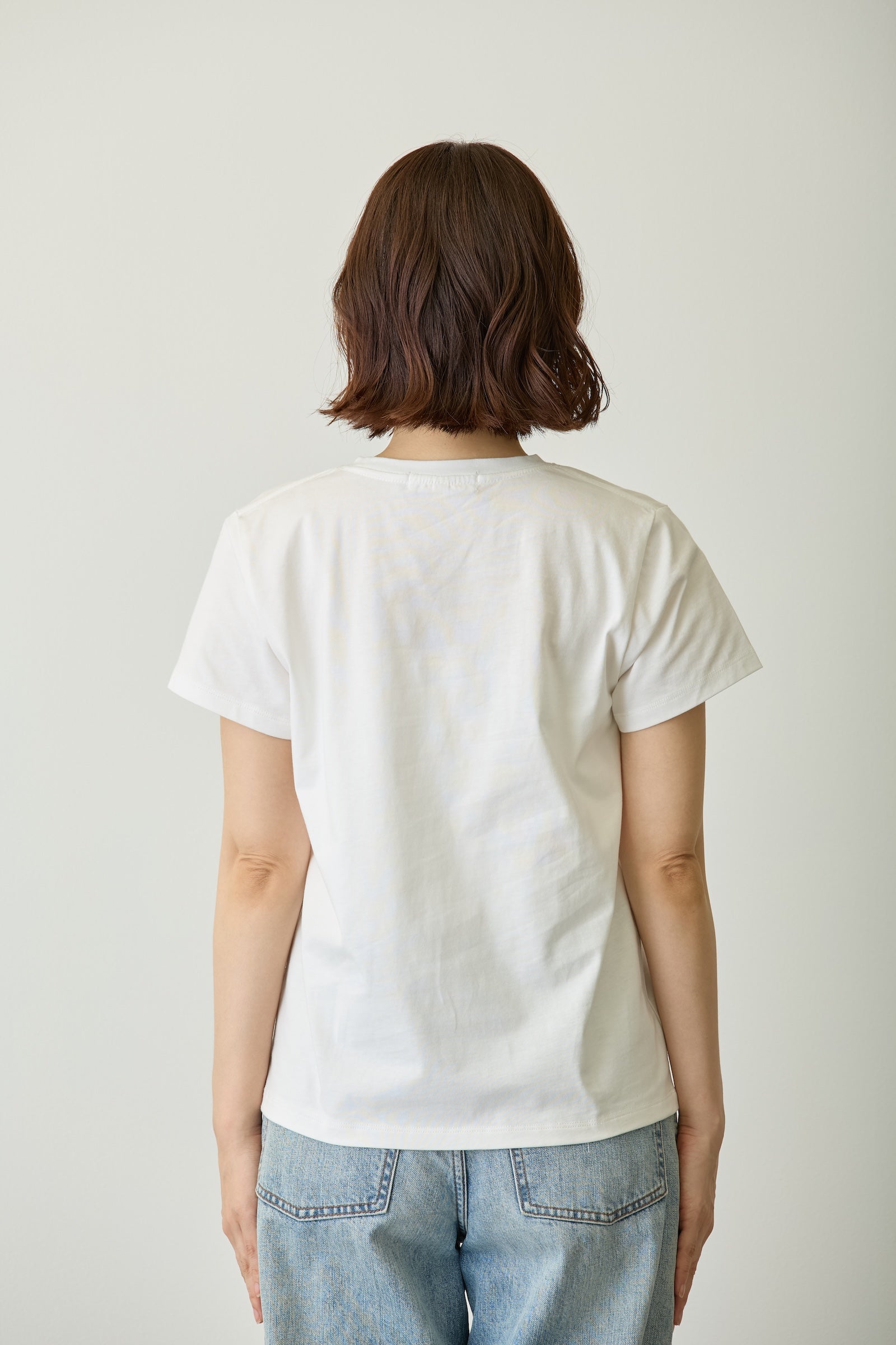 Lil ala mode Tシャツ Bloom ムース ホワイト