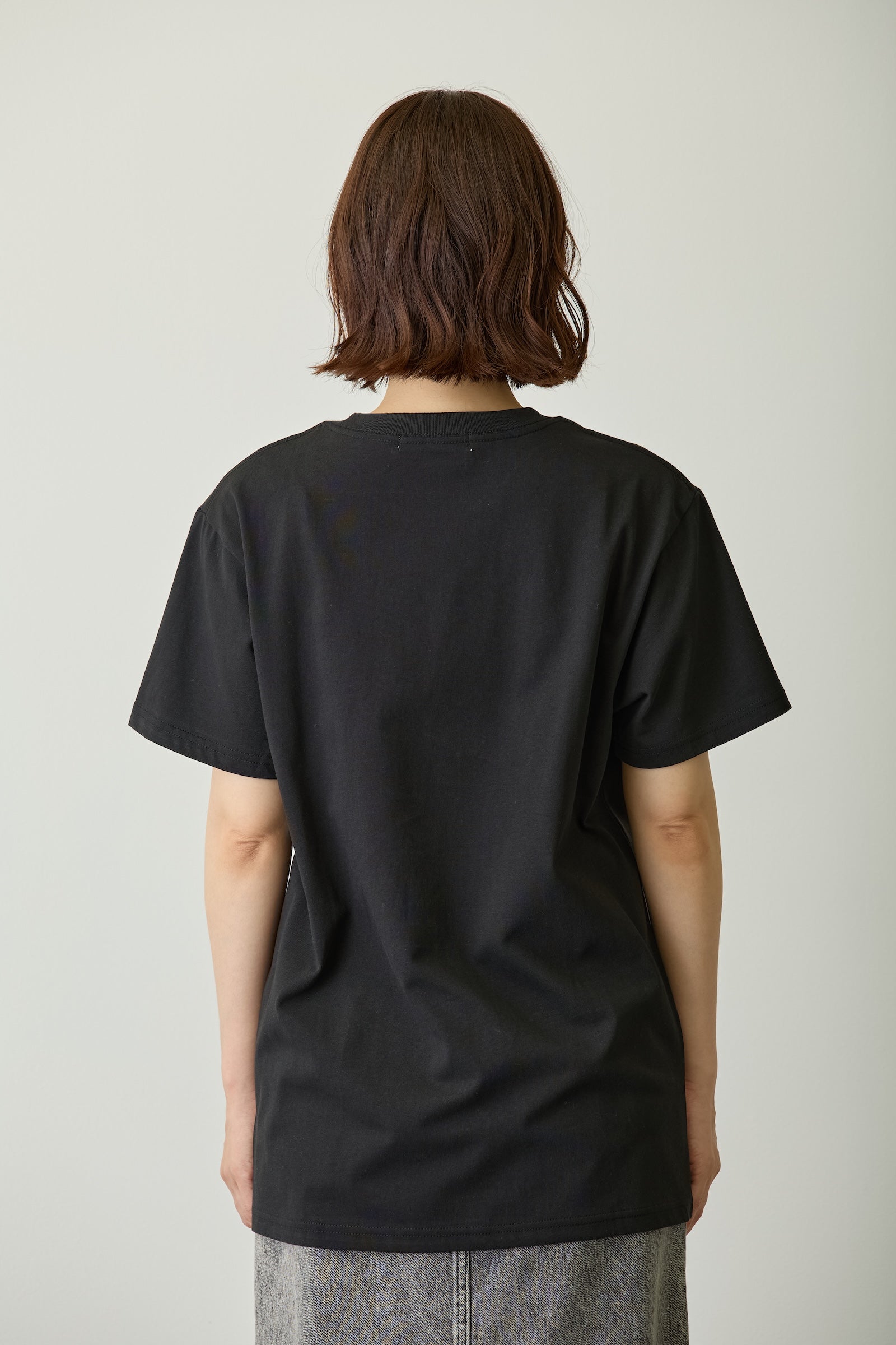mofusand Tシャツ ちょうちょにゃん いろはねにゃん ブラック
