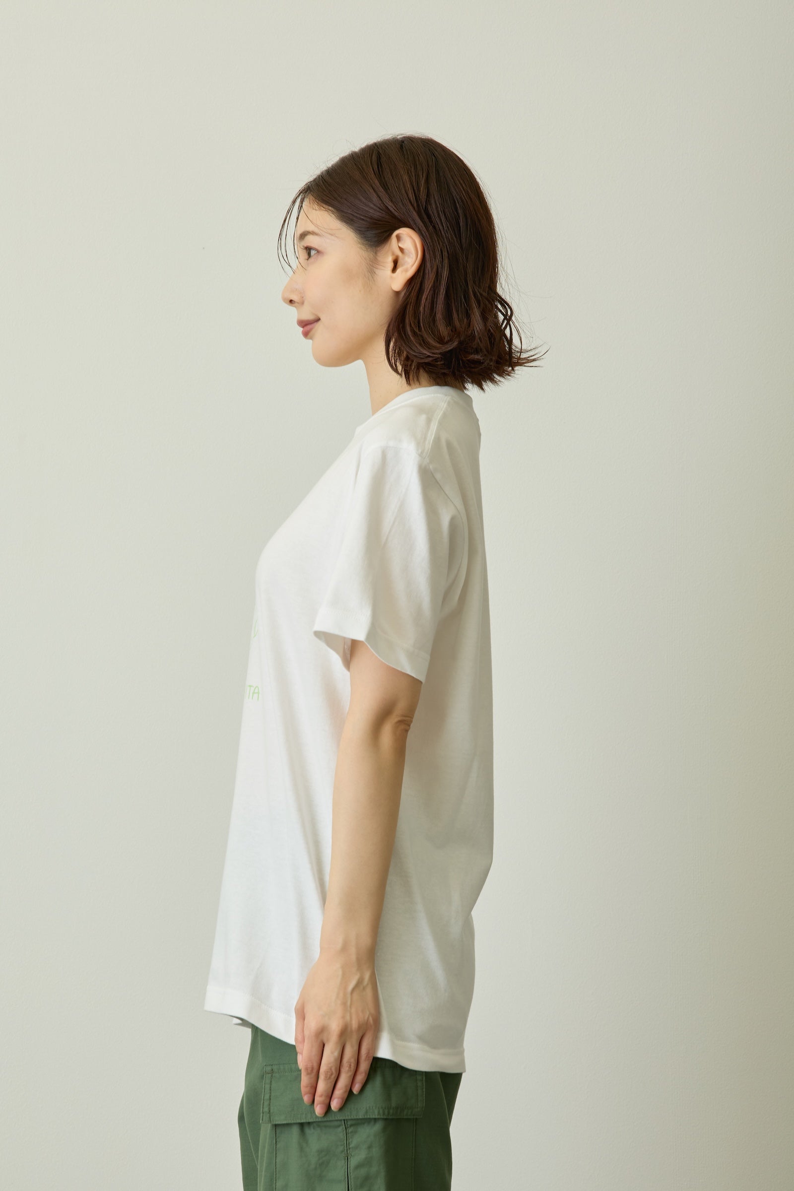 恐竜はじめました Tシャツ Hello!バブ ホワイト