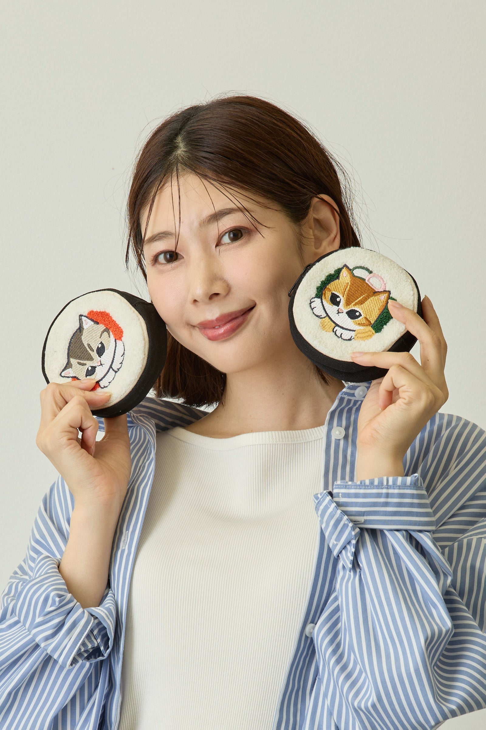 mofusand お寿司 ポーチ サガラサラダ巻き
