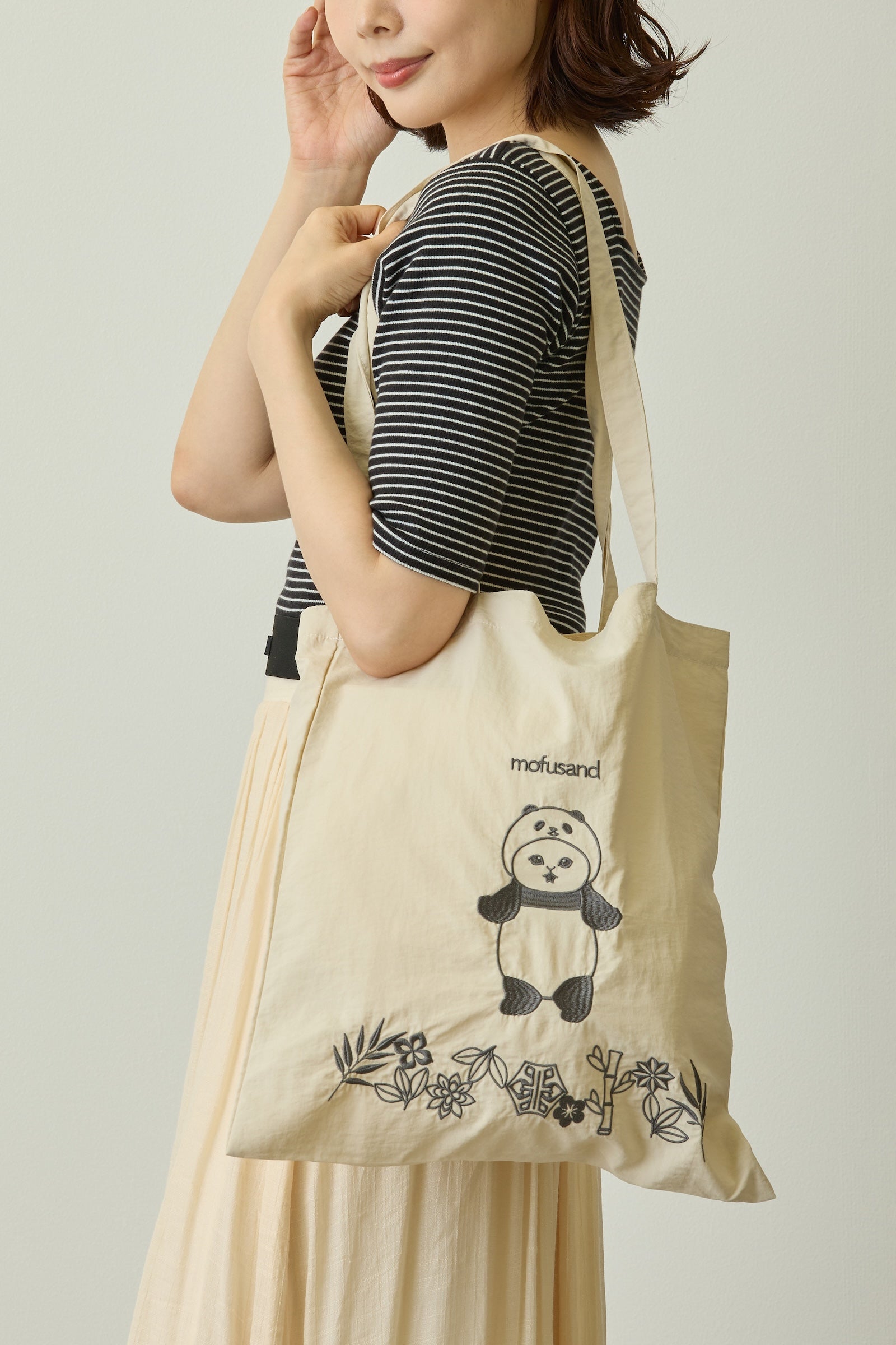 Manキャラクター刺繍トートバッグ ハイキュー!! 公式 オリジナル キャラクター 限定 漫画 アニメ
