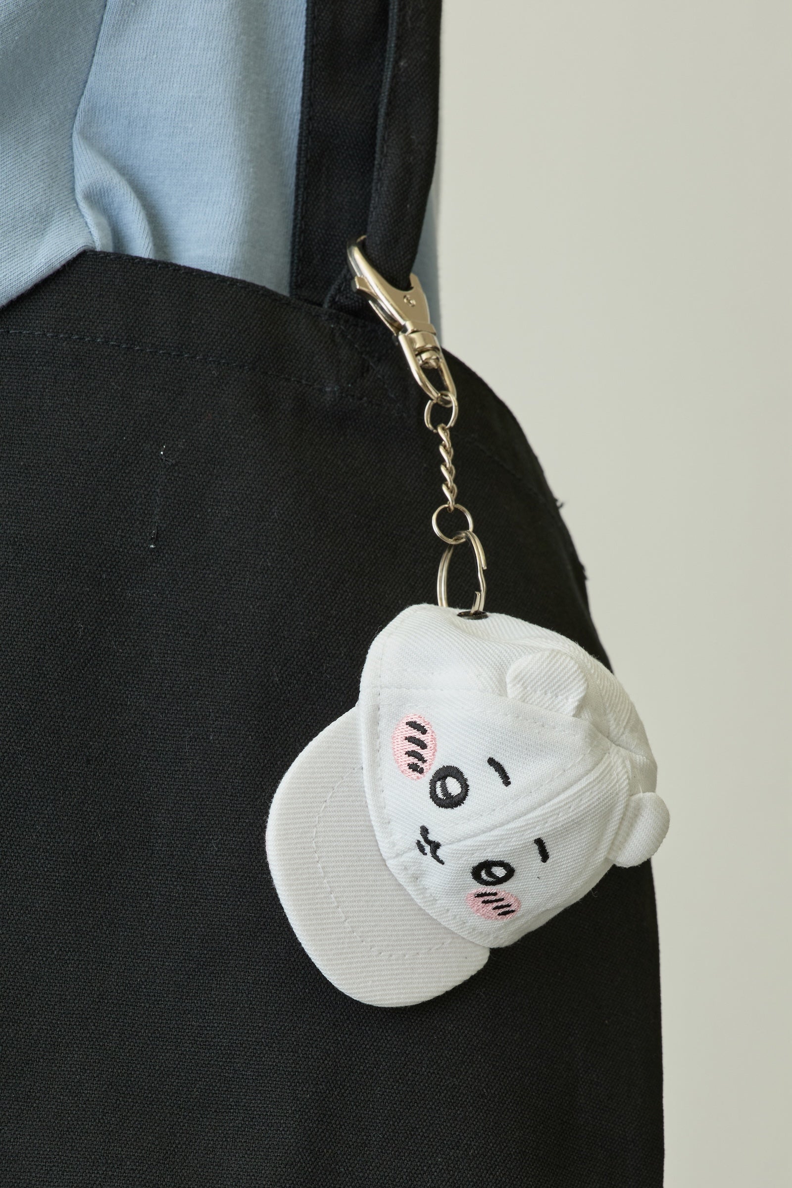 キャップキーホルダー ちいかわ / ちいかわ ホワイト