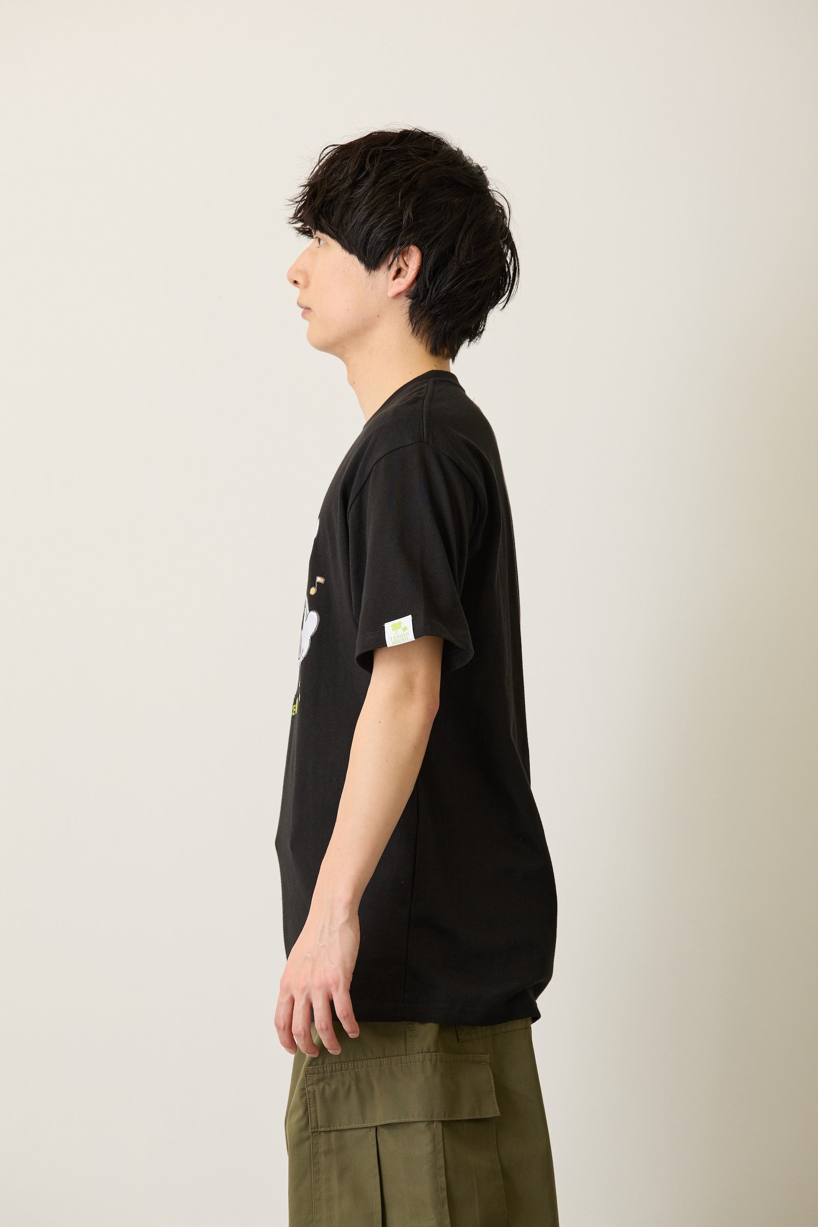コウペンちゃん Tシャツ えらい~! ブラック
