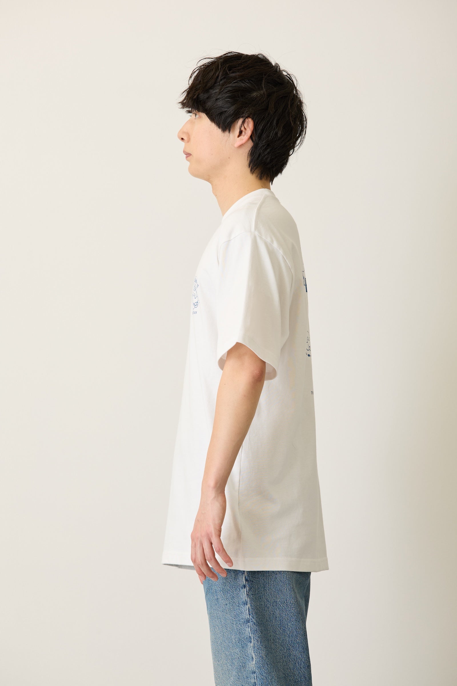 コウペンちゃん Tシャツ Egg dishes ホワイト