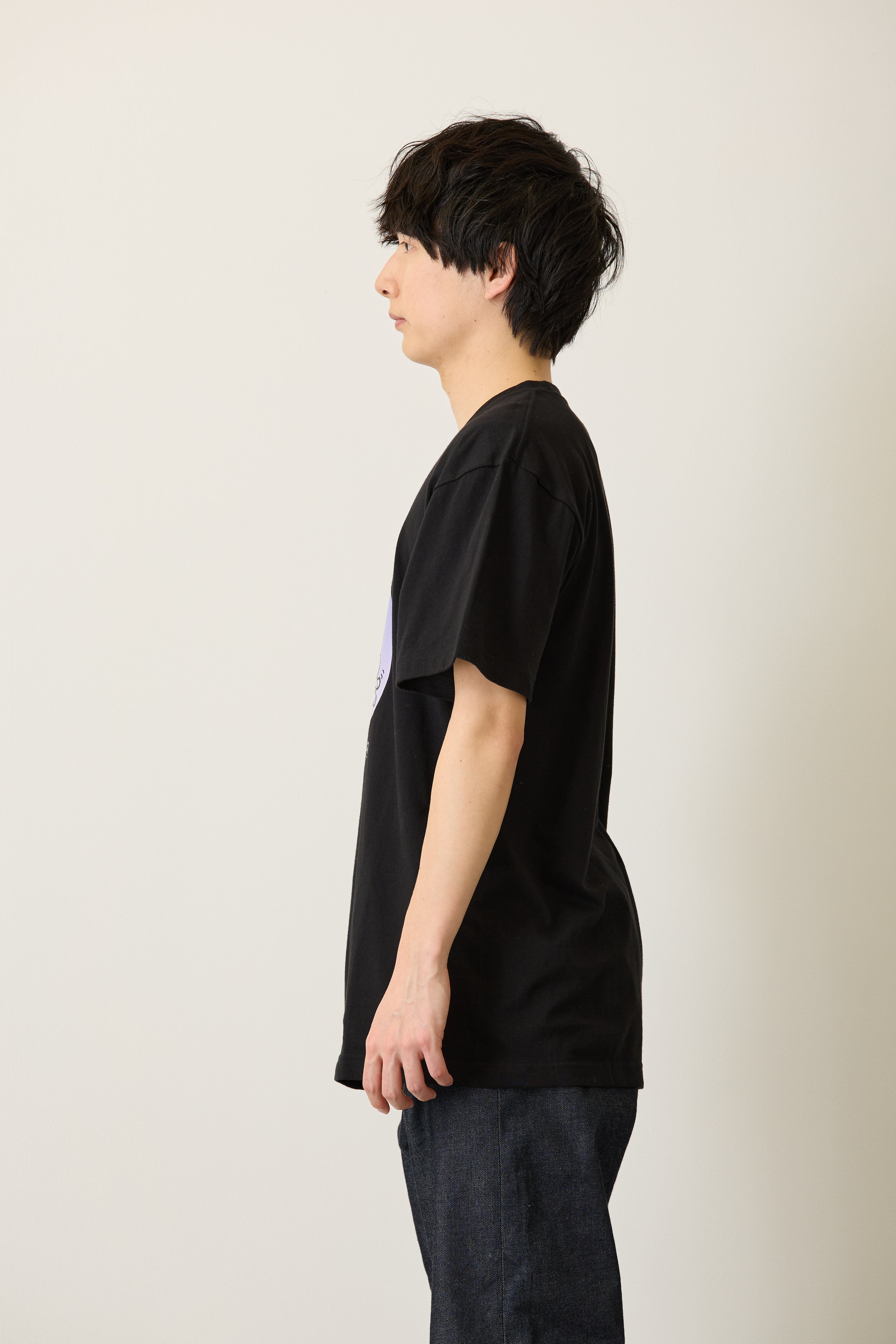 ホワイトタイガーとブラックタイガー Tシャツ DANCE ブラック