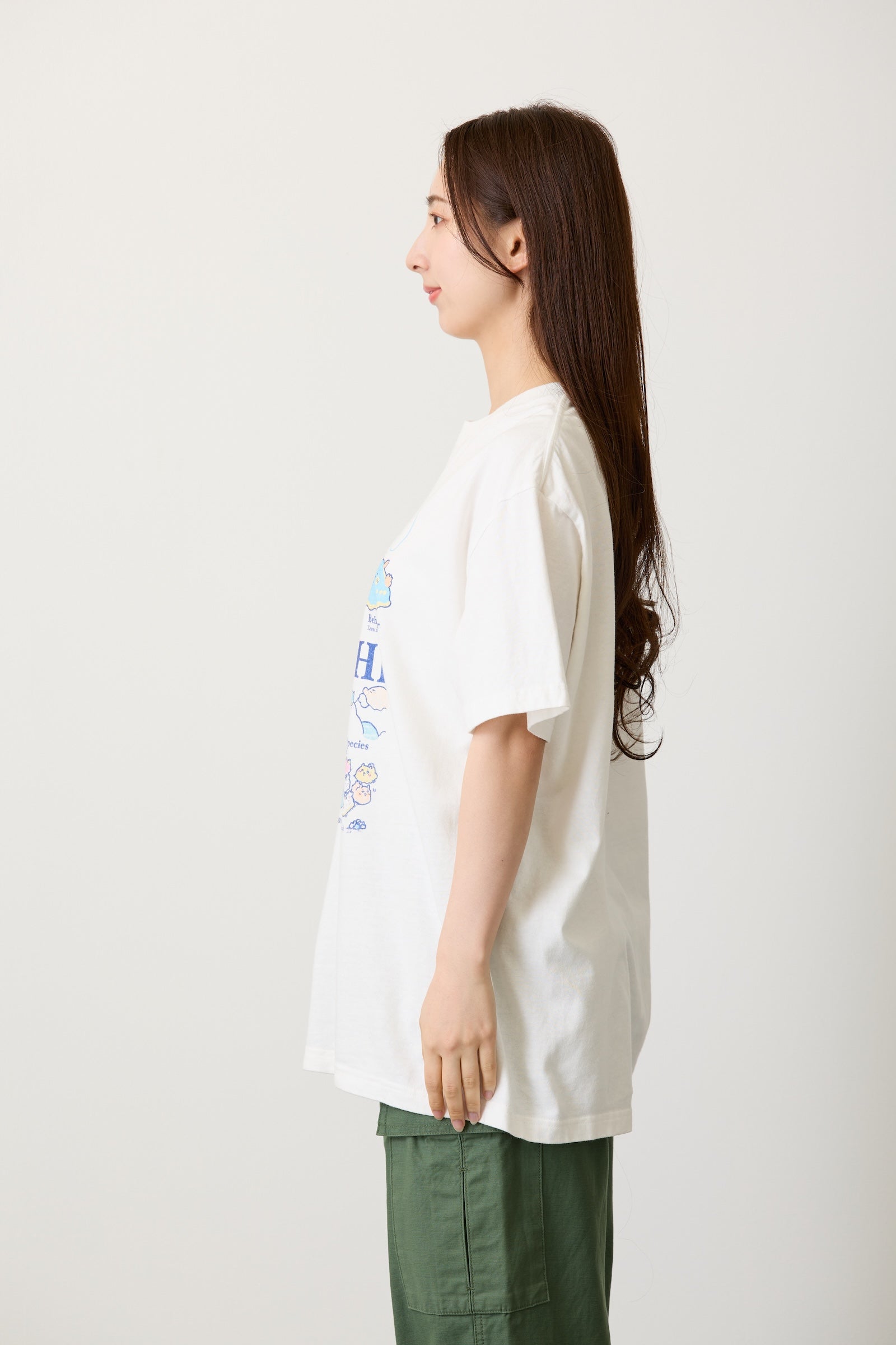 ナガノキャラクターズ Tシャツ ウミウシ オフ