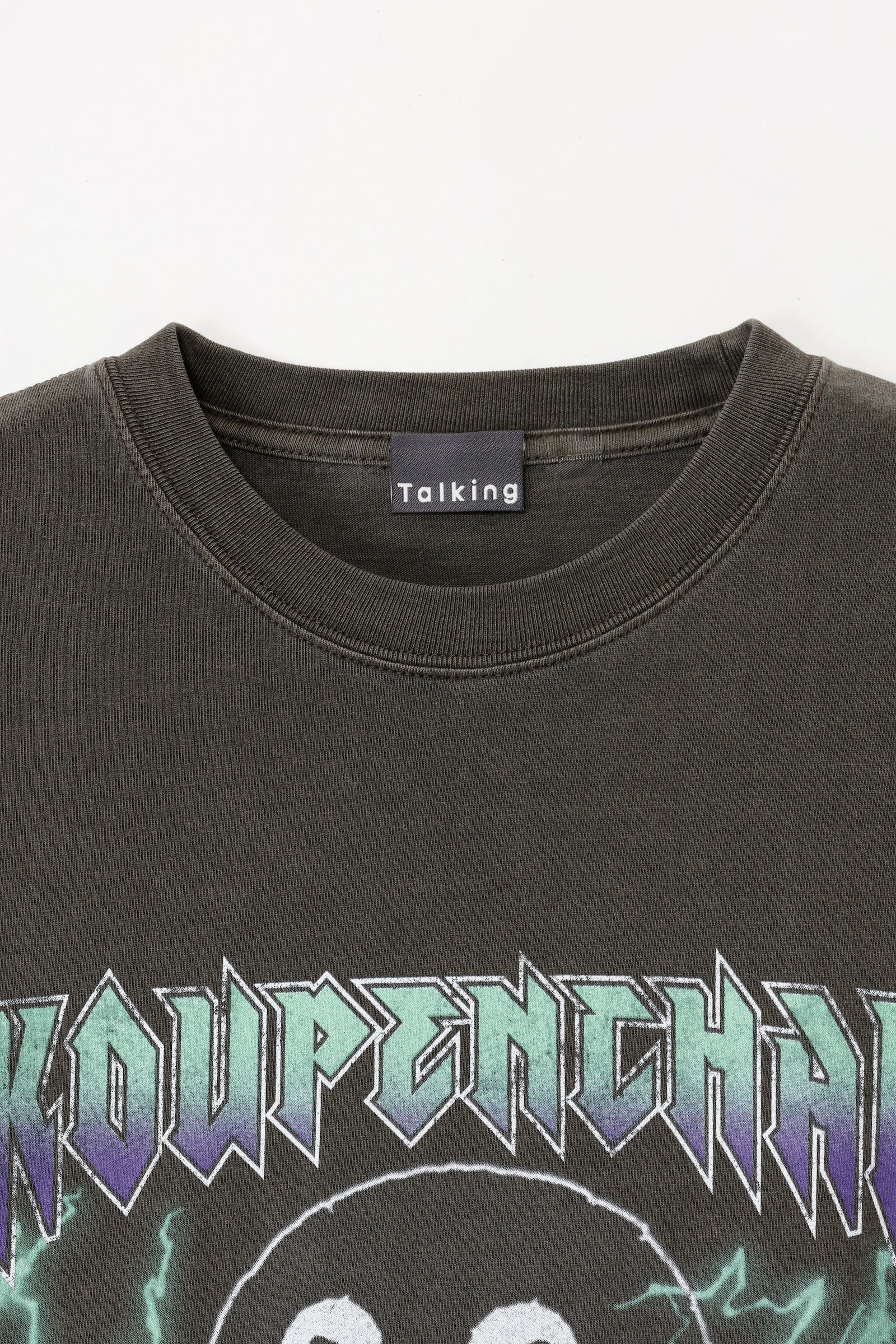 【7月中旬以降お届け】コウペンちゃん Tシャツ ROCKなKOUPENCHAN スミ
