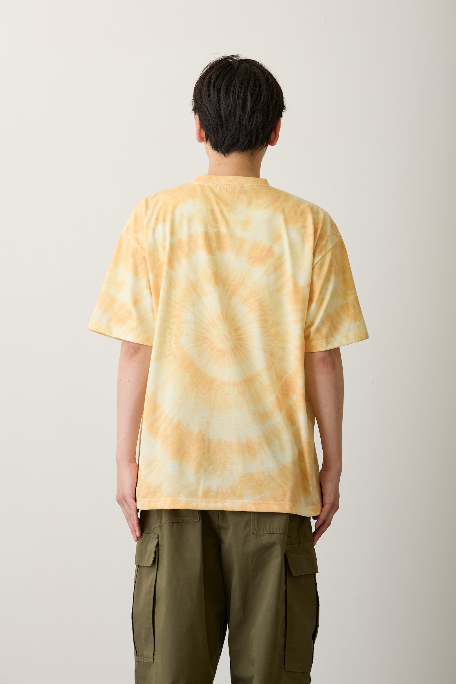 ちいかわ Tシャツ タイダイ 天使の輪 イエロー