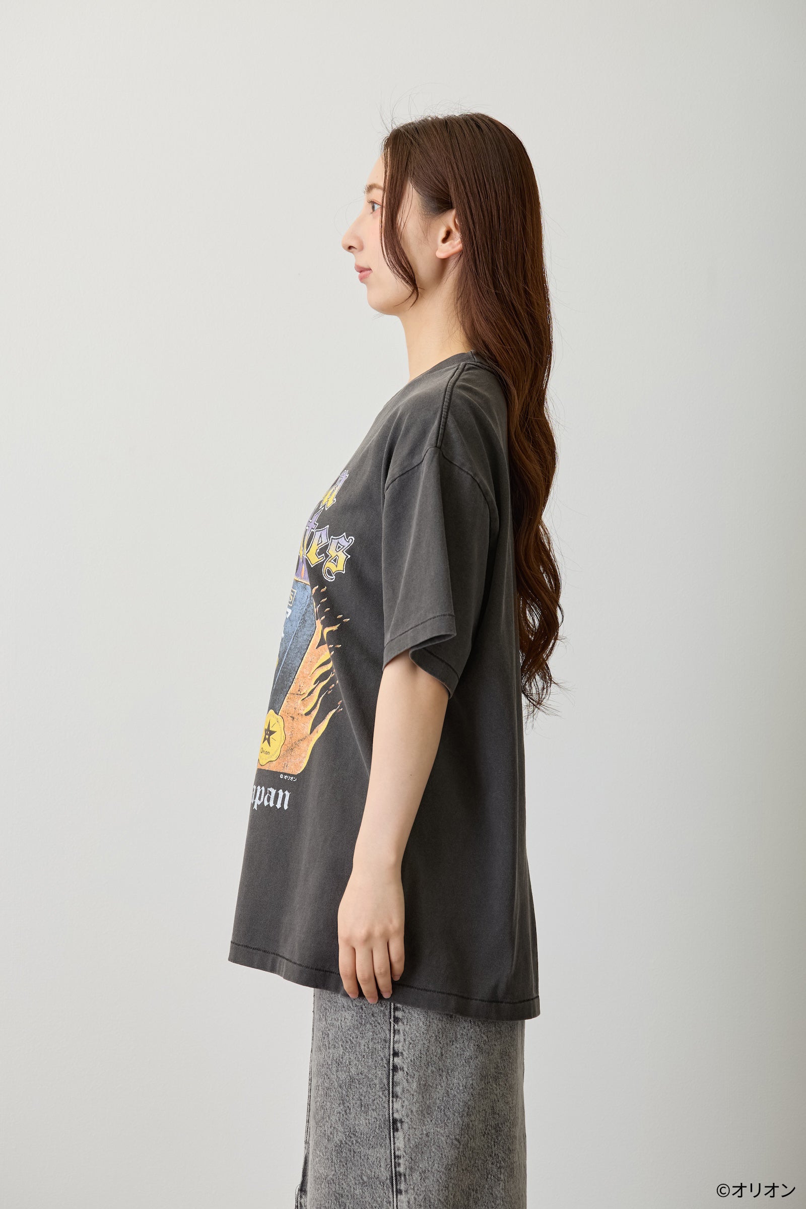 【7月中旬以降お届け】ココアシガレット Tシャツ 駄菓子ロック ブラック