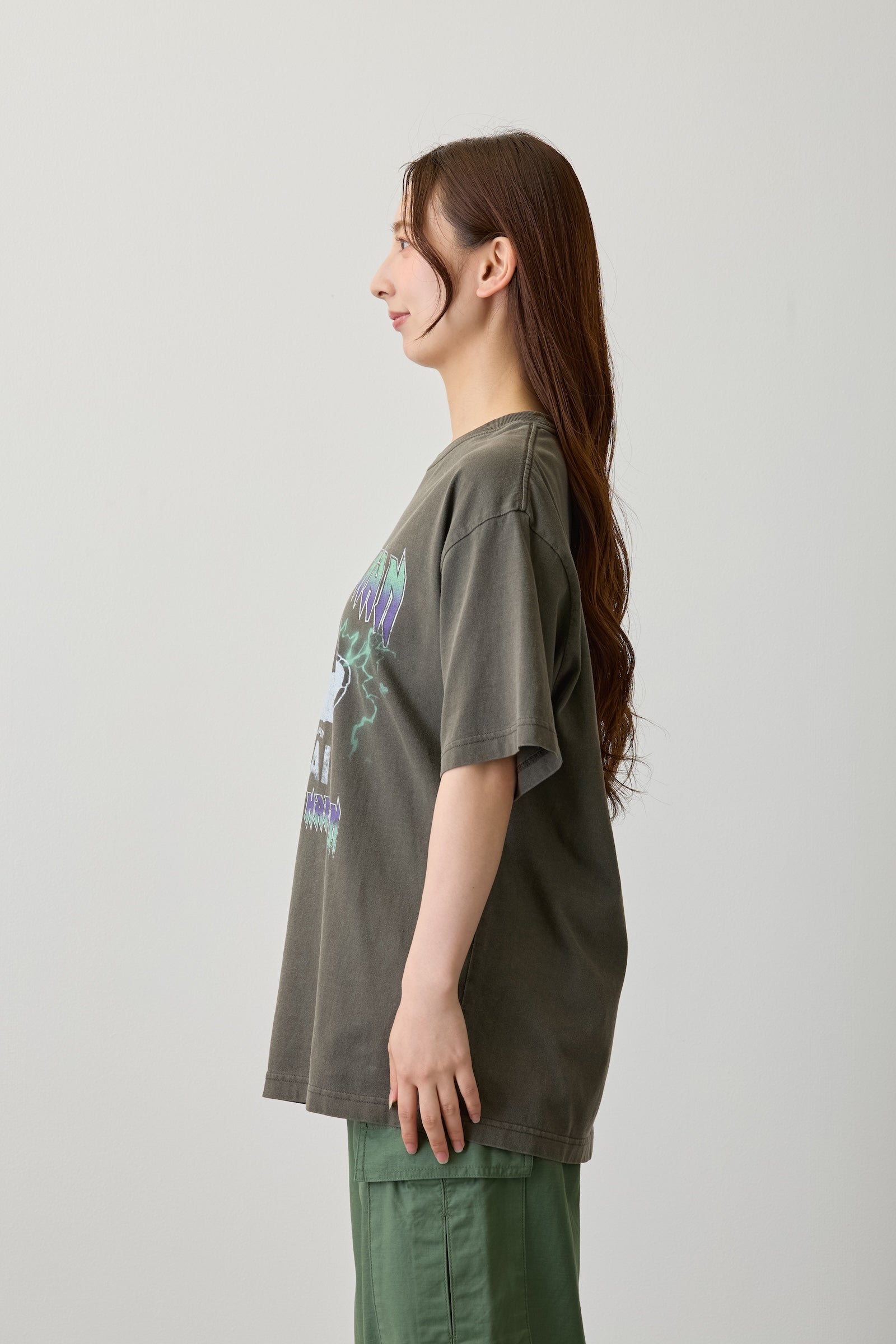 【7月中旬以降お届け】コウペンちゃん Tシャツ ROCKなKOUPENCHAN スミ
