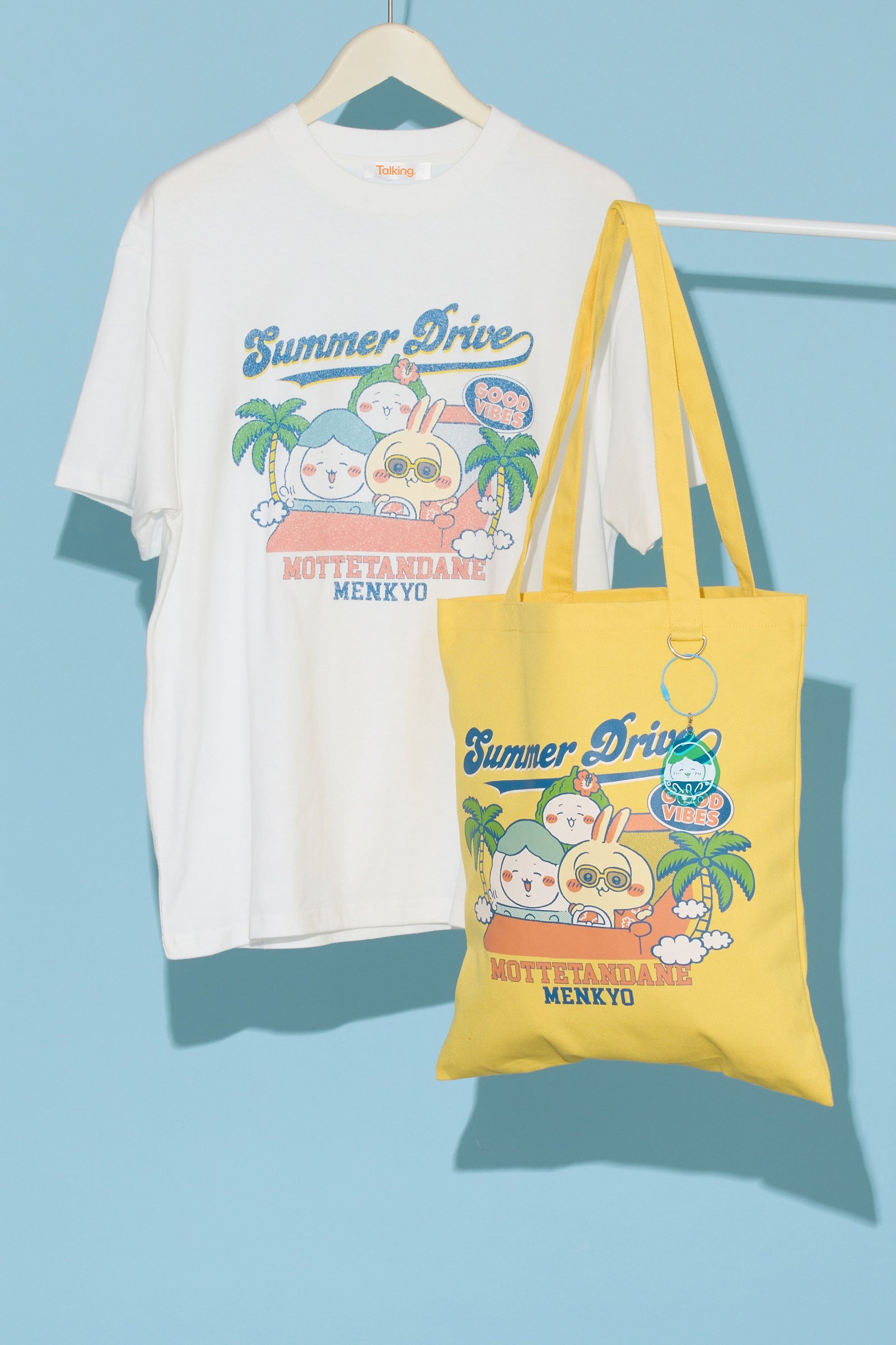 ちいかわ Tシャツ サマードライブ オフホワイト