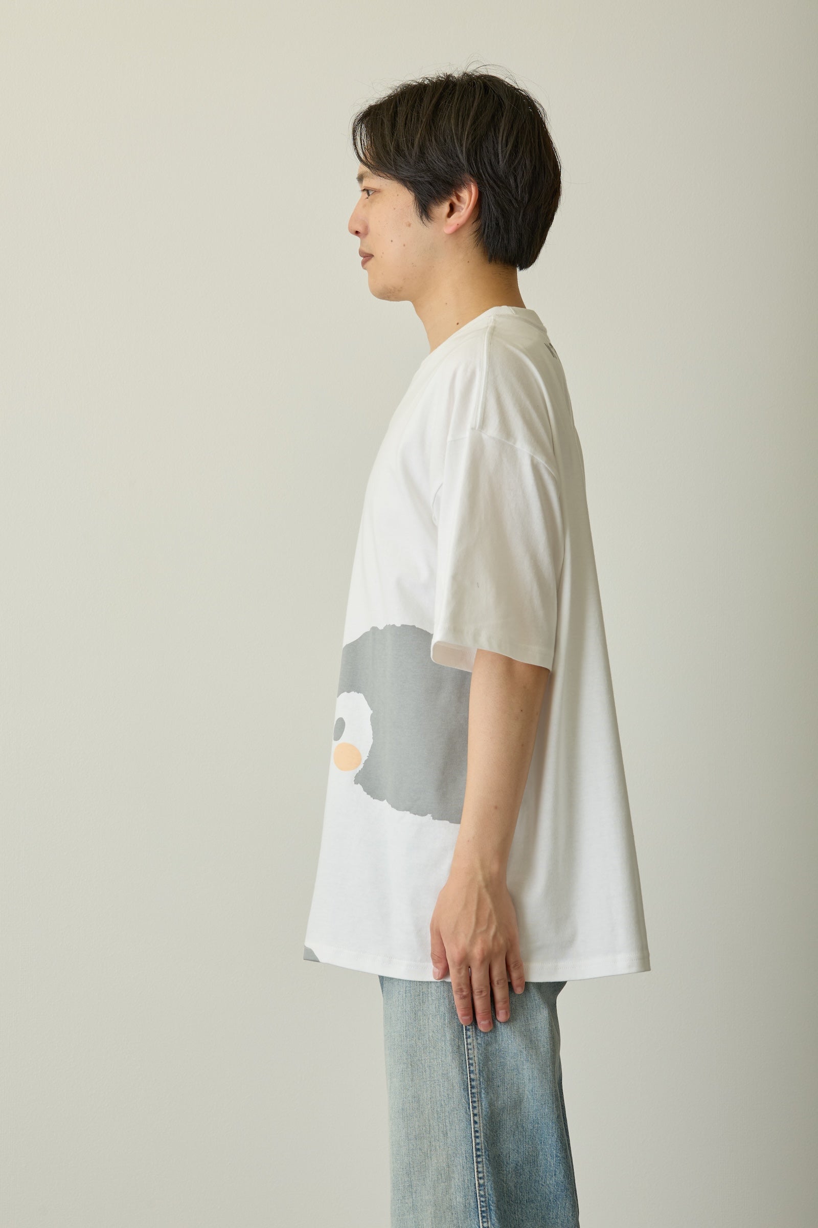 コウペンちゃん Tシャツ ぎゅっ ホワイト