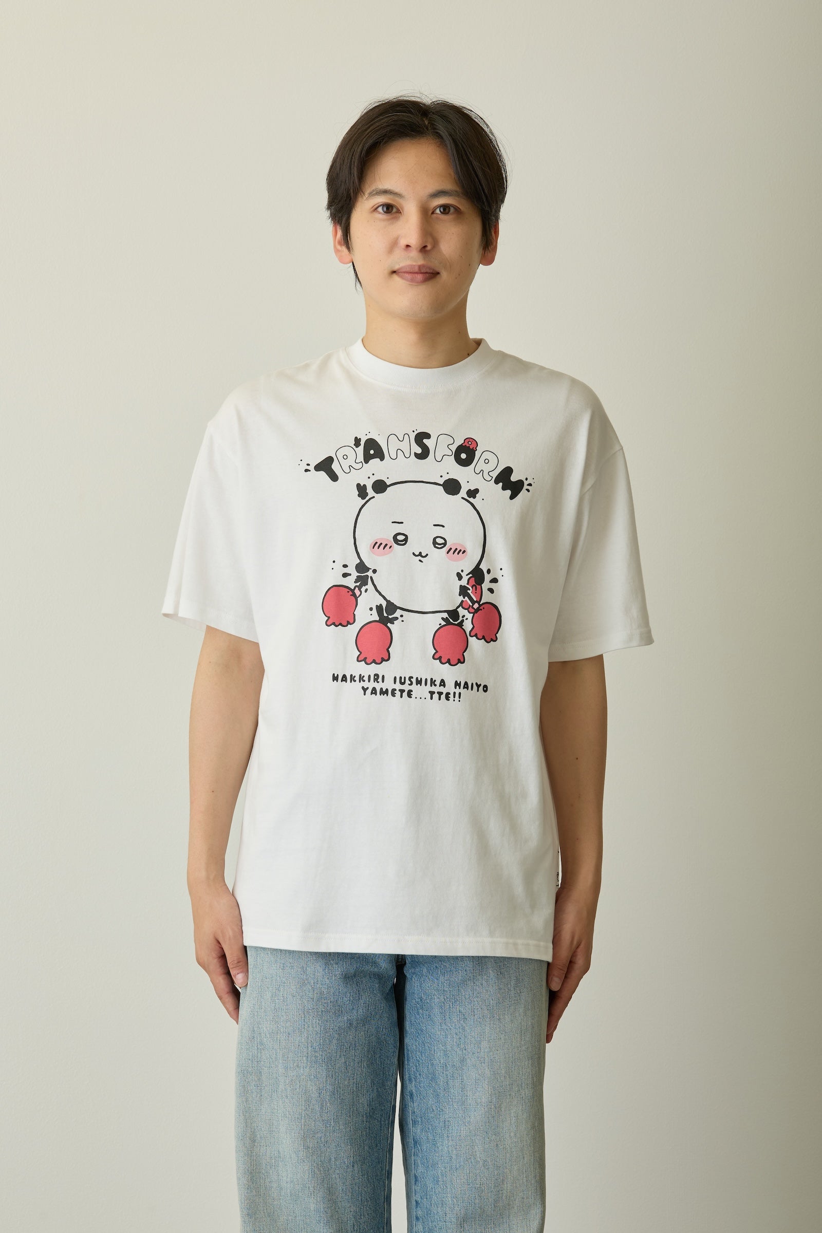 ちいかわ Tシャツ TRANSFORM ホワイト