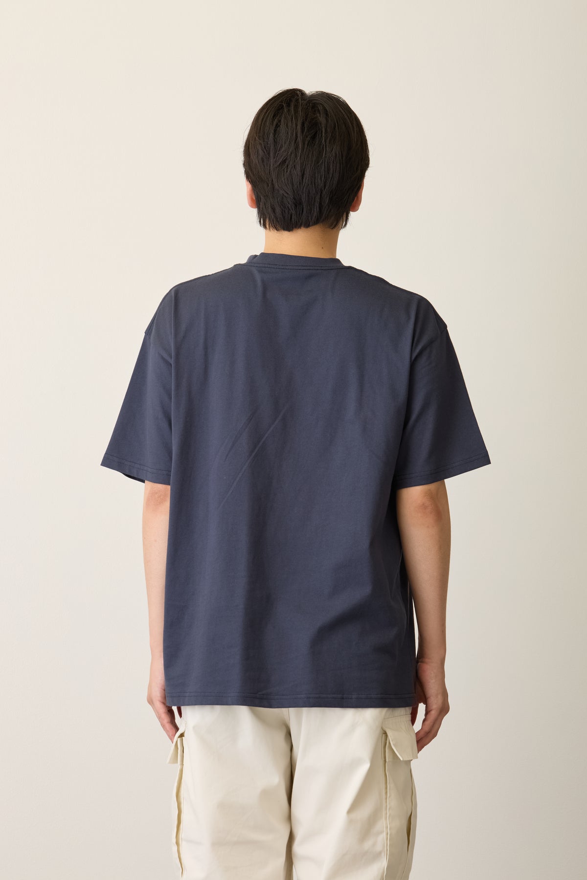 ナガノキャラクターズ Tシャツ SLEEPY(くま) ネイビー