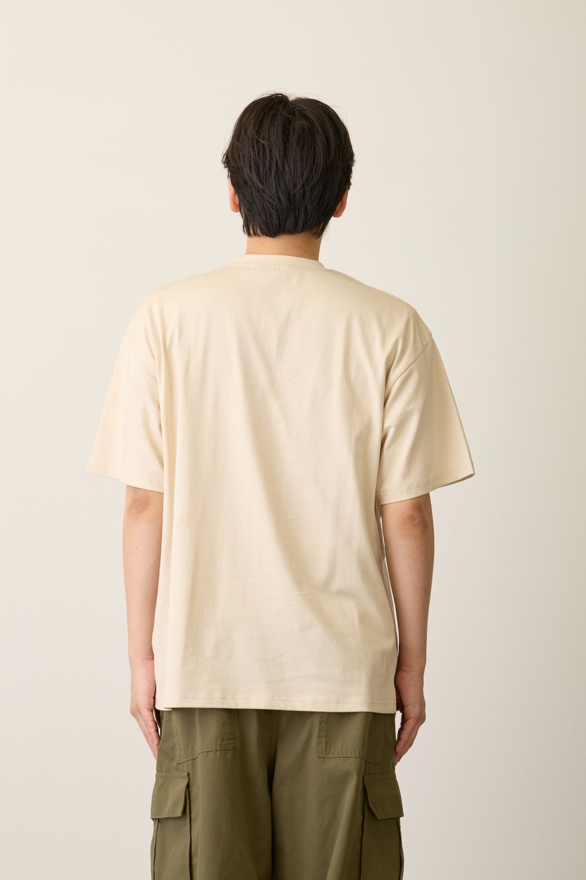 ナガノキャラクターズ Tシャツ DANCE(パグ) オフホワイト