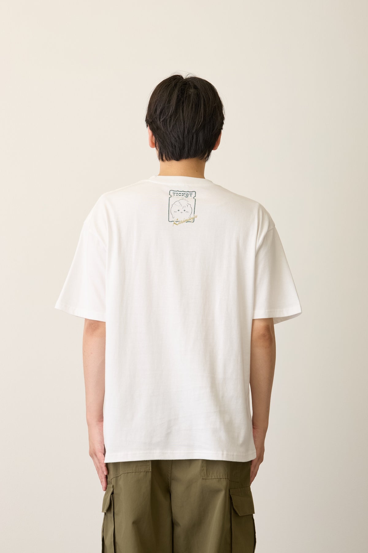 ちいかわ Tシャツ MUSICIAN(くりまんじゅう) ホワイト