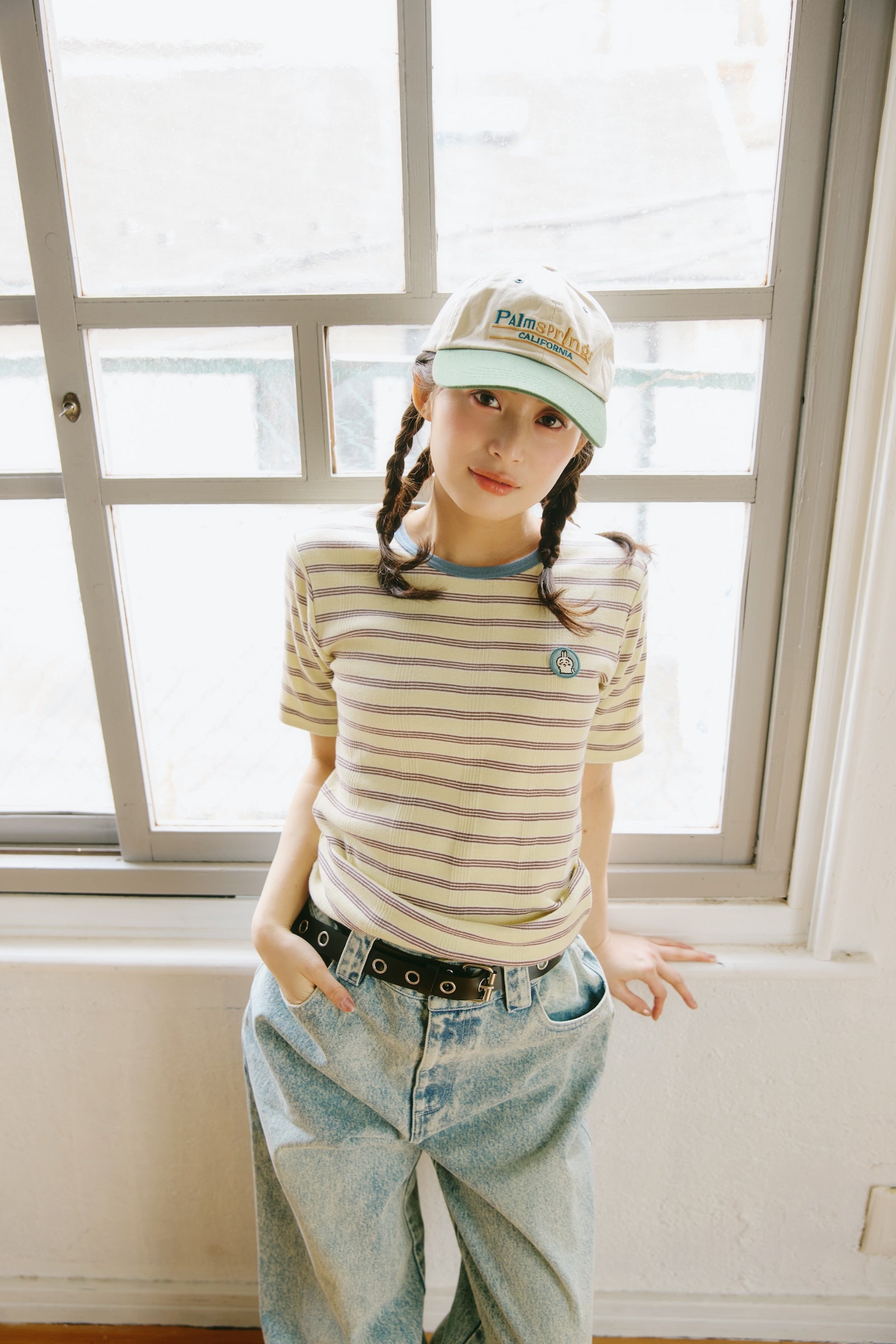 ちいかわ Tシャツ Robert P.Miller×Talking うさぎ BANANA