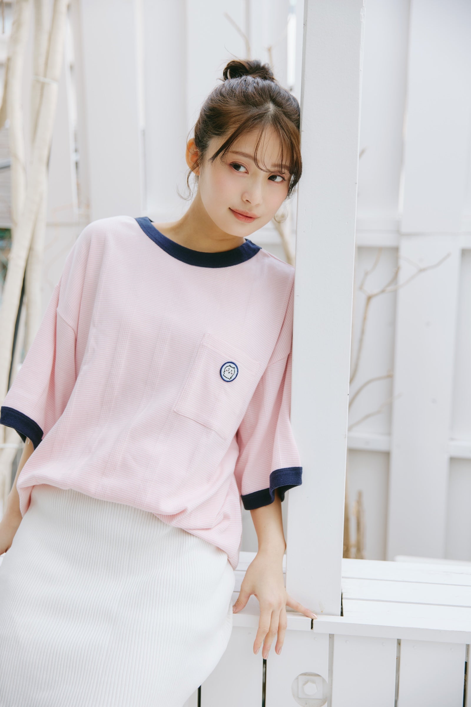 ちい様 ちいかわ ビッグシルエットポケットTシャツ Robert P.Miller×Talking