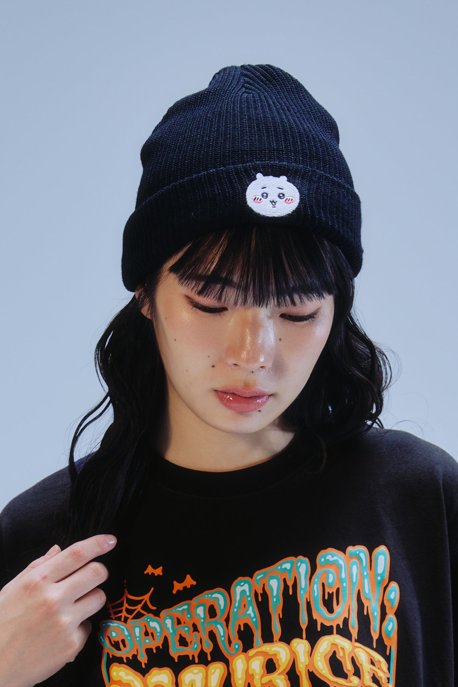 NEW ERA® SOFT CUFF KNIT ちいかわ BLACK