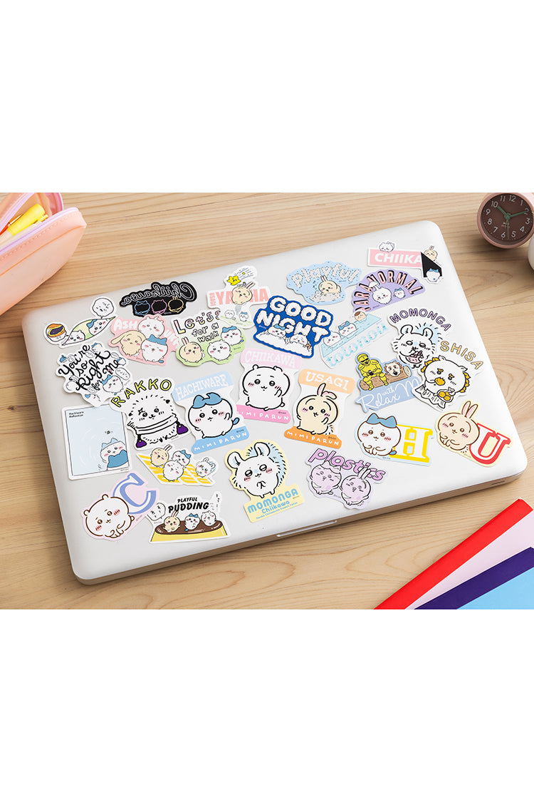 【2BUY10%OFF対象商品】ちいかわ スマホに貼れるサイズのステッカー(DESTRUCTIONハチワレ)