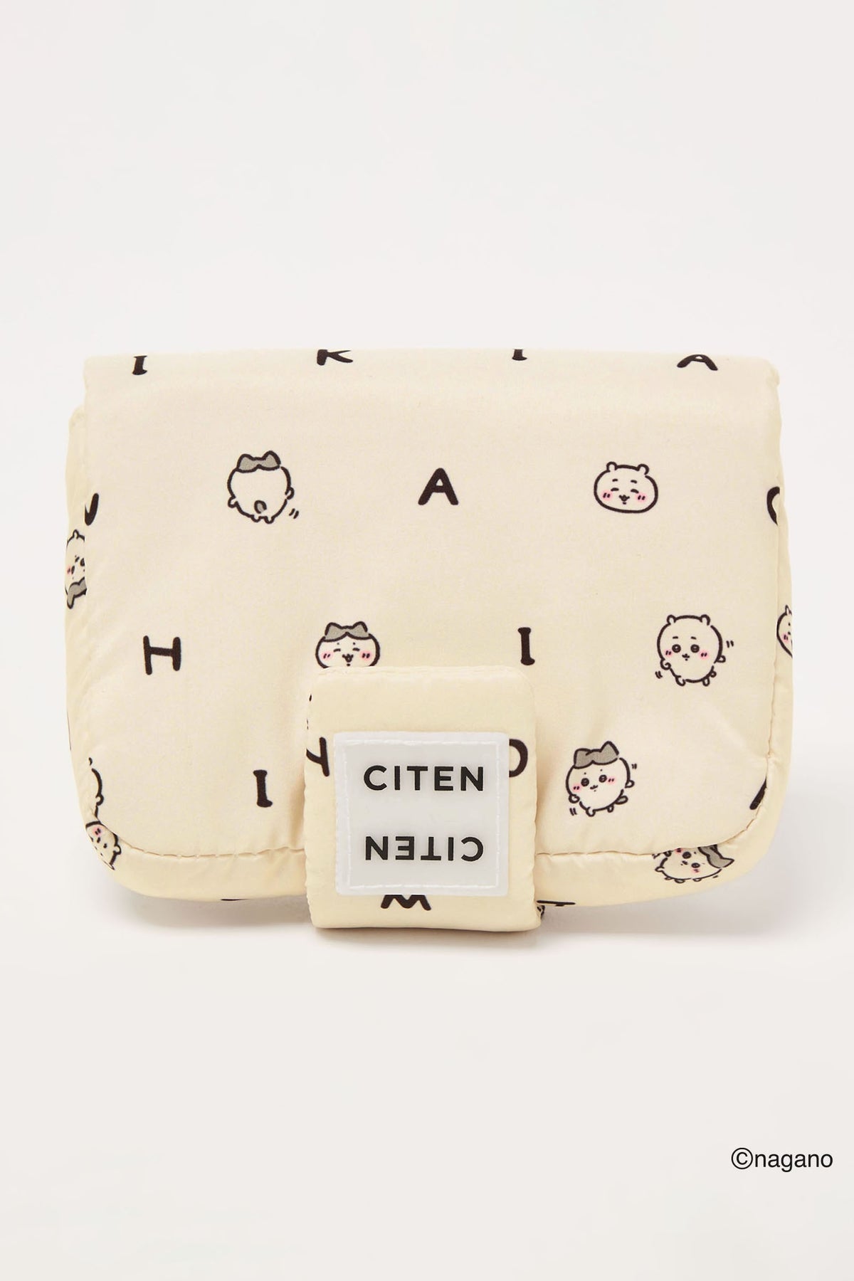 ちいかわ CITEN ミラー付きポーチ オフホワイト ONE